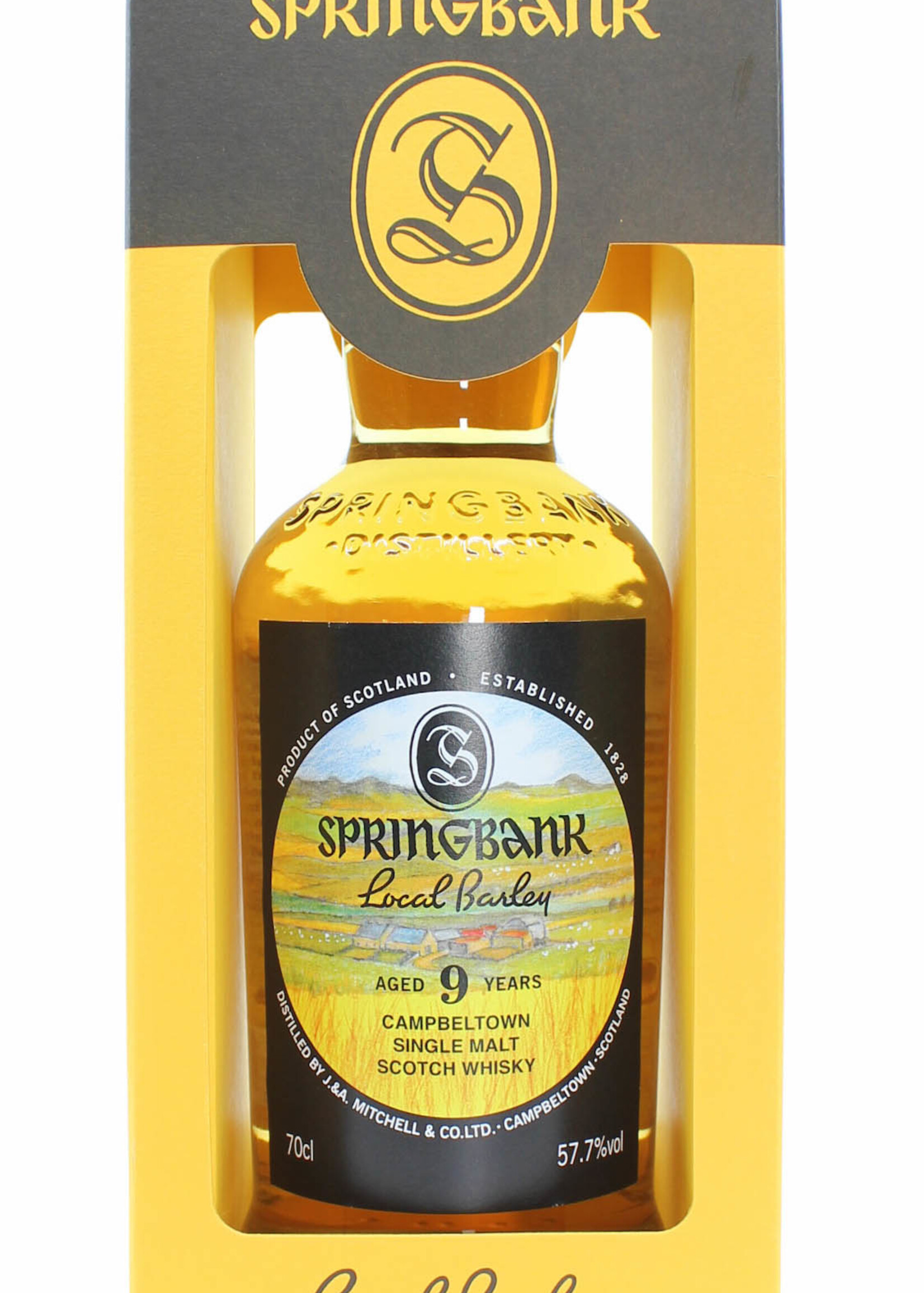 Springbank Springbank 9 Years Old 2009 2018 - Local Barley 57.7% (1 of 9700)