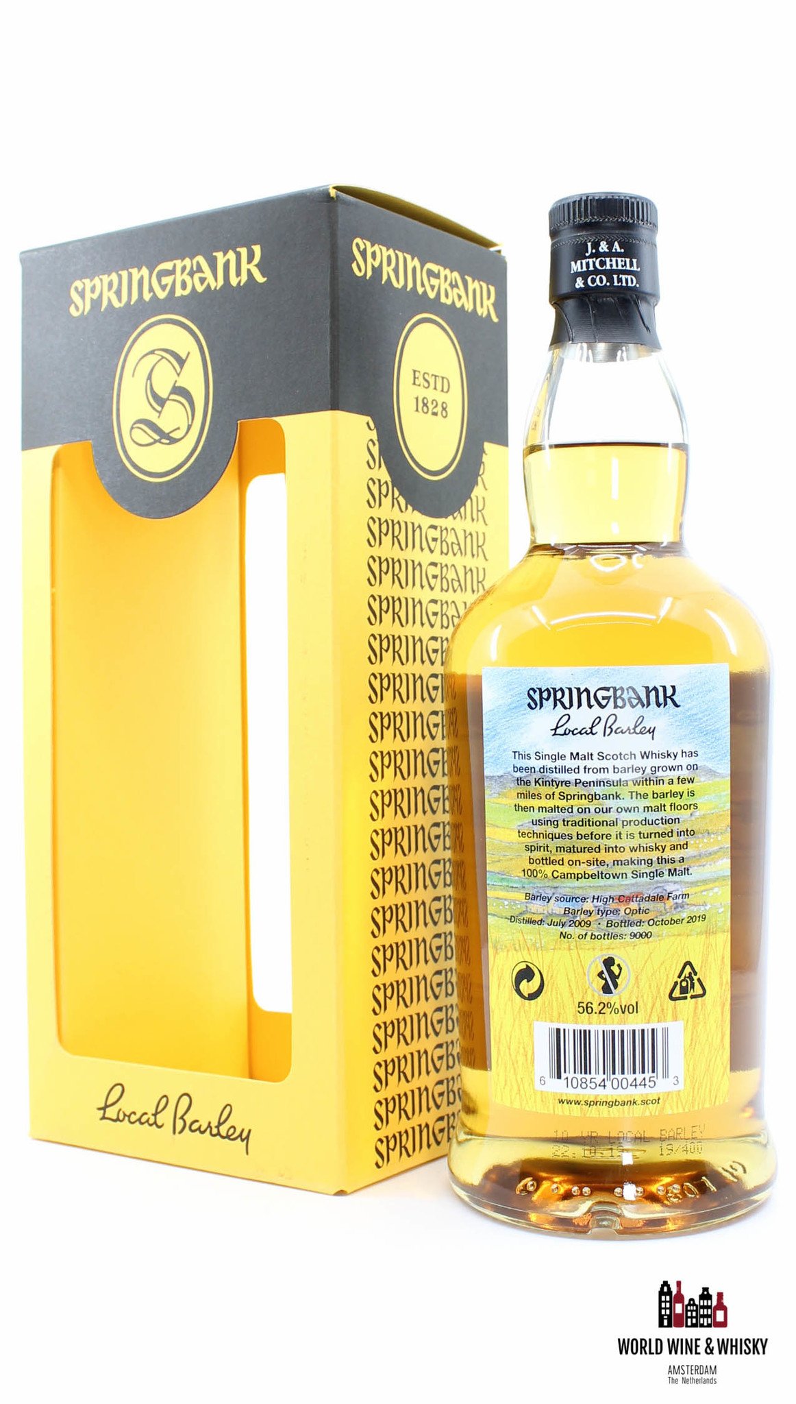 Springbank Springbank 10 Years Old 2009 2019 - Local Barley 56.2% (1 of 9000)