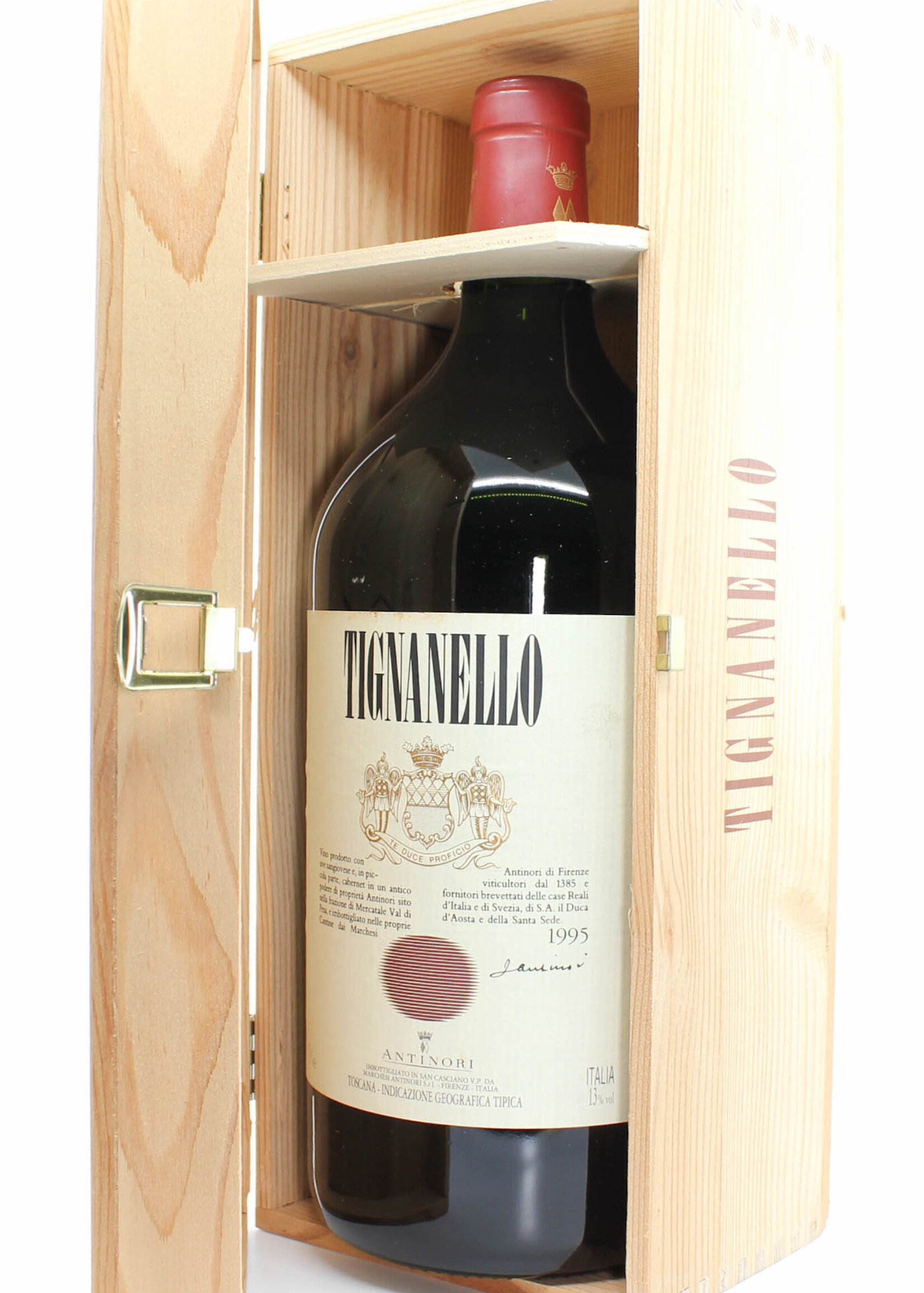 Antinori Tignanello Marchesi Antinori Tignanello 1995 Double-Magnum in OWC (3L)