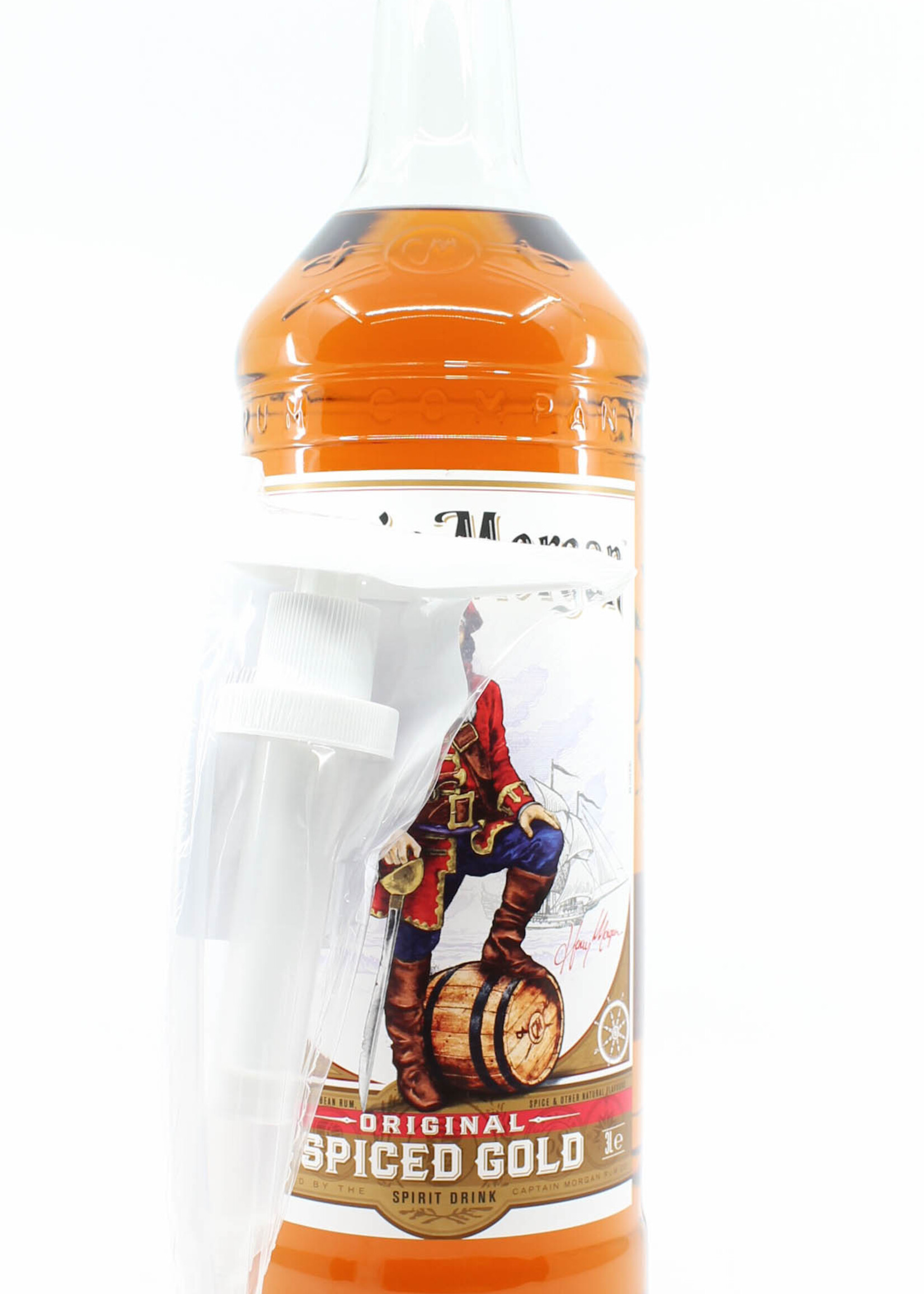 Captain Morgan Captain Morgan - Spiced Gold - incl. dispenser 35% 3L XXL (3 Litre)