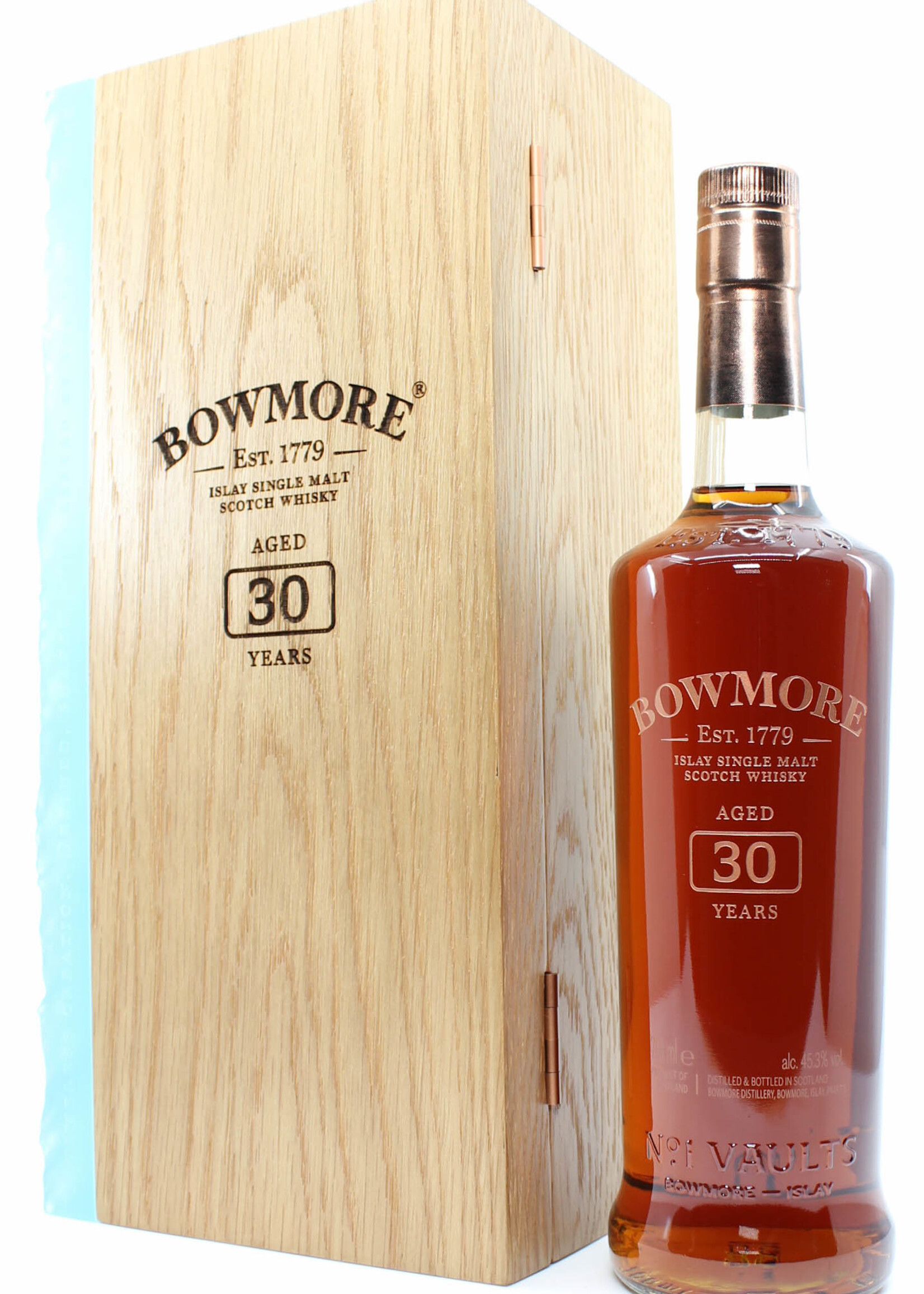 Bowmore Bowmore 30 Years Old 1989 2020 45.3% (1 of 2580) - Full Set