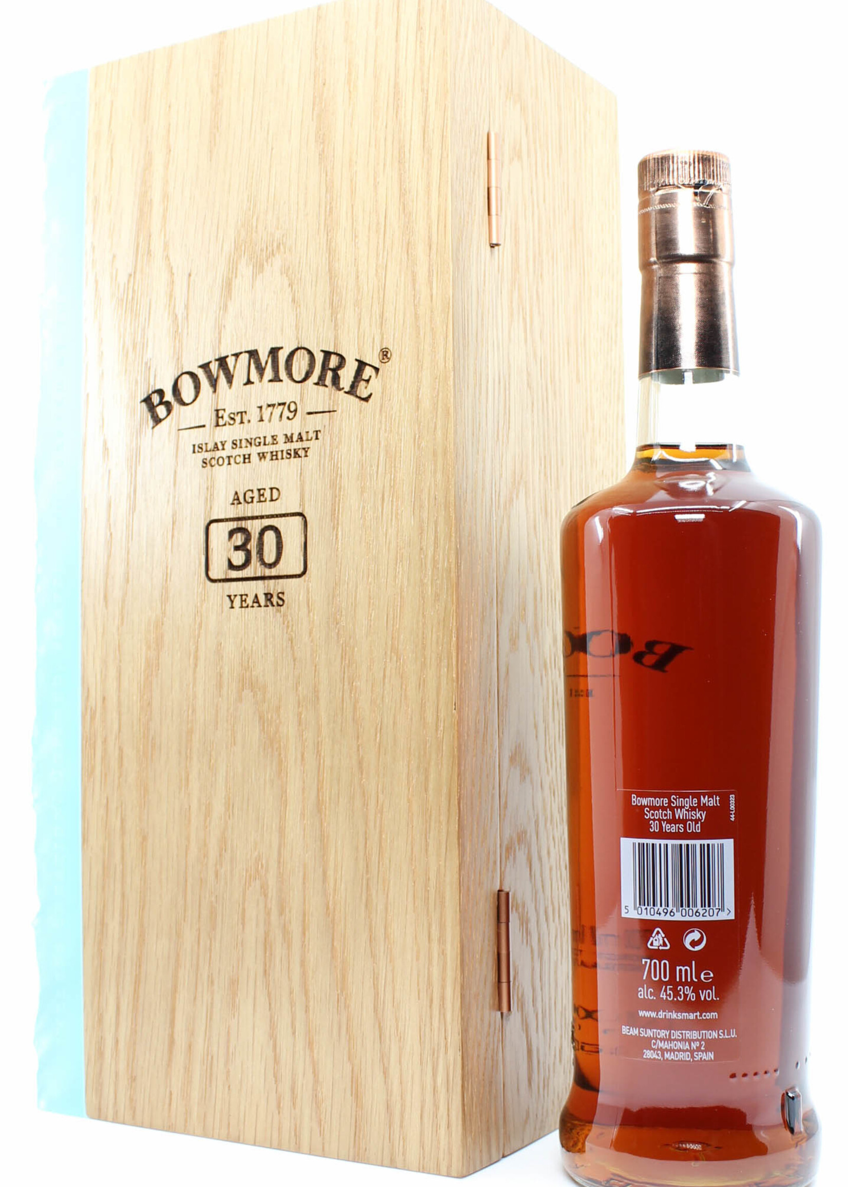 Bowmore Bowmore 30 Years Old 1989 2020 45.3% (1 of 2580) - Full Set