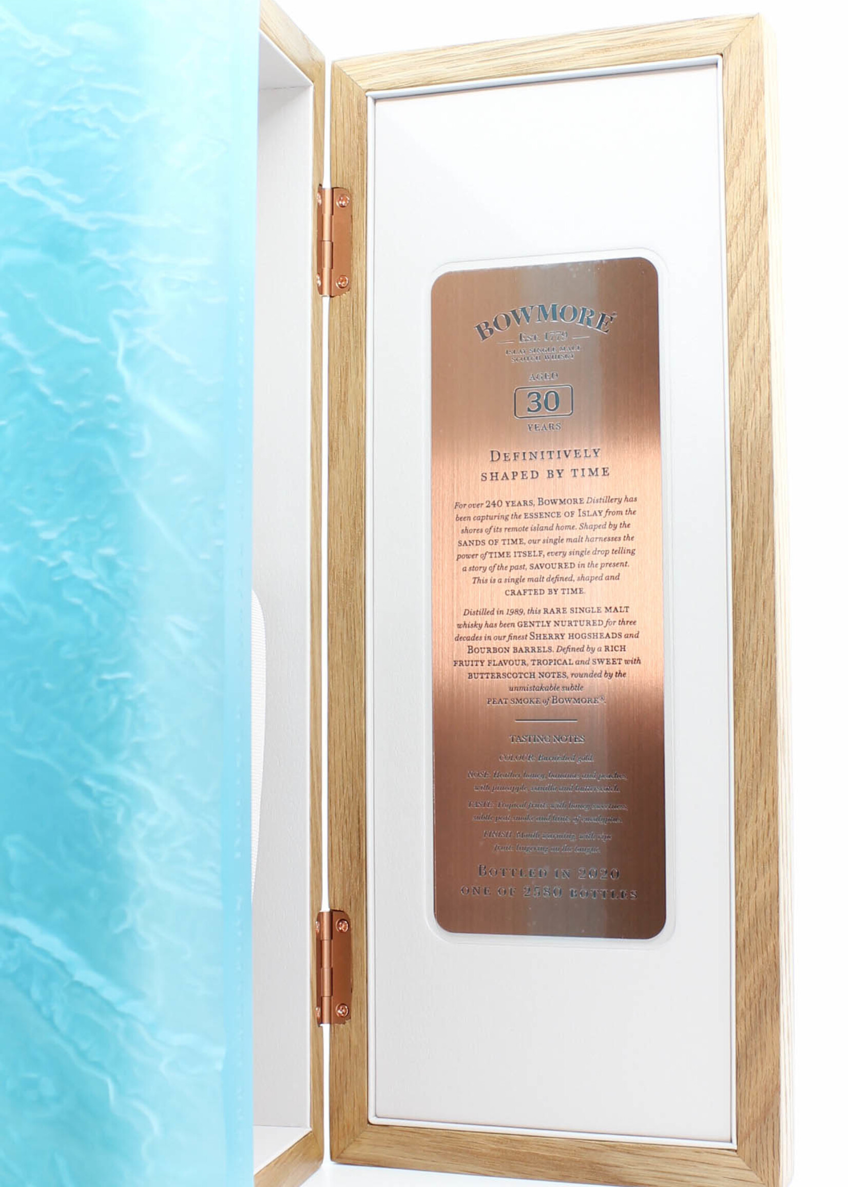 Bowmore Bowmore 30 Years Old 1989 2020 45.3% (1 of 2580) - Full Set