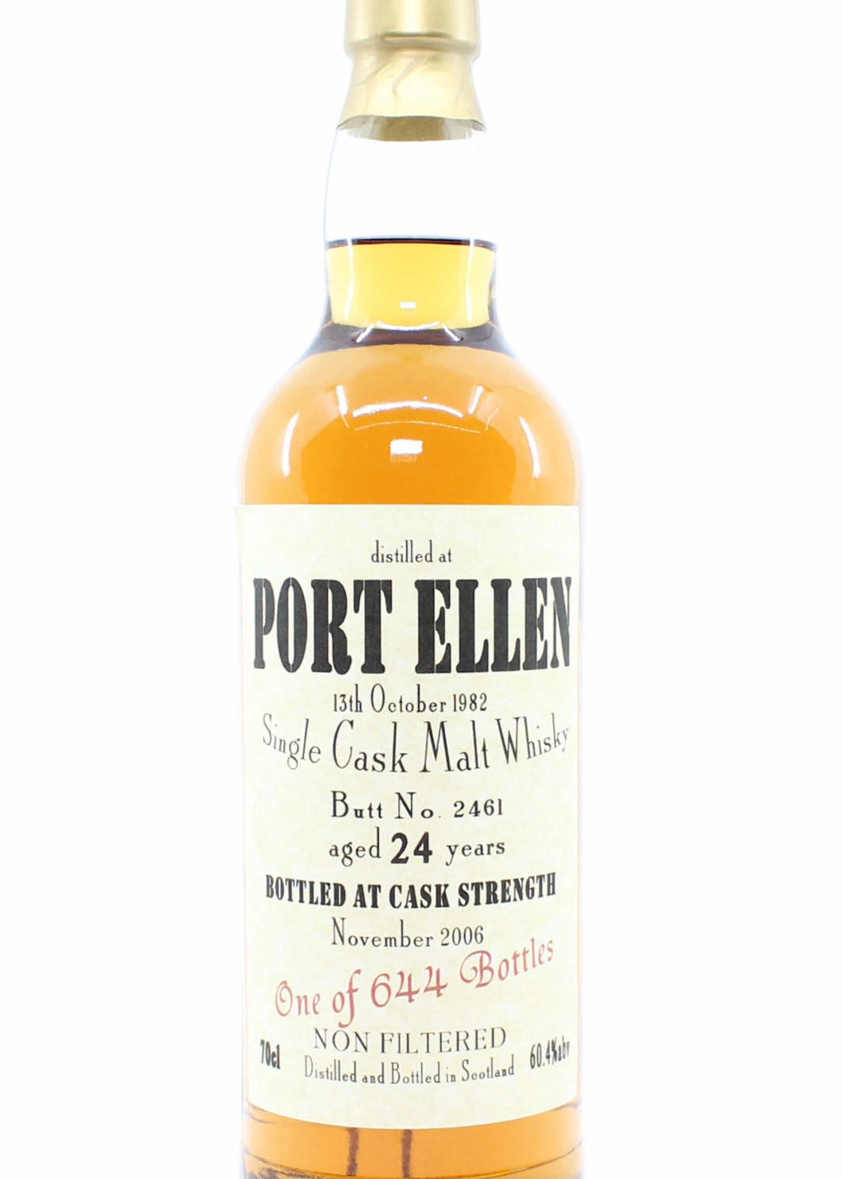 Port Ellen Port Ellen 24 Years Old 1982 2006 cask 2461 Bladnoch Forum - Closed Distillery 60.4% (1 of 644)