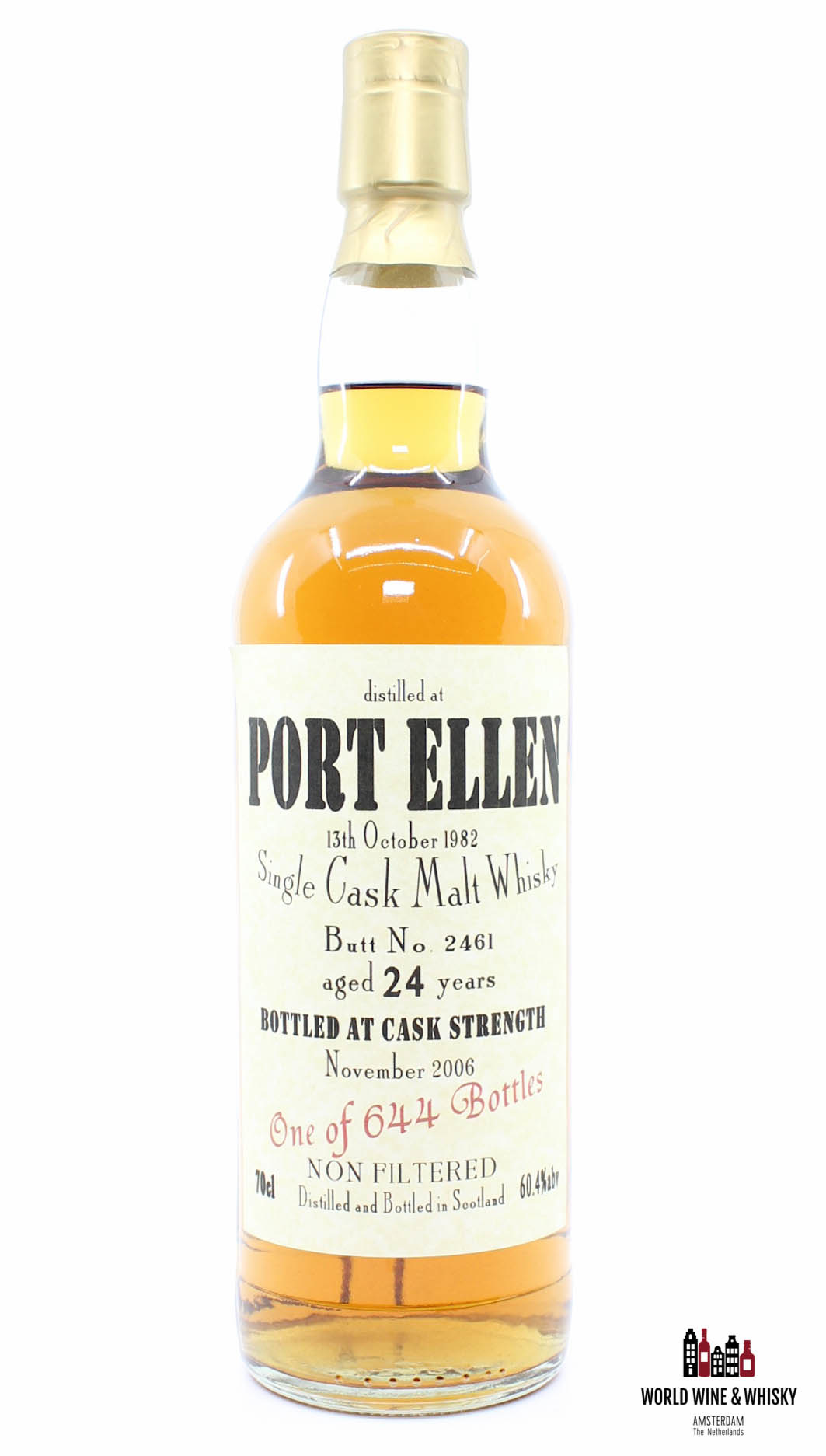 Port Ellen Port Ellen 24 Years Old 1982 2006 cask 2461 Bladnoch Forum - Closed Distillery 60.4% (1 of 644)