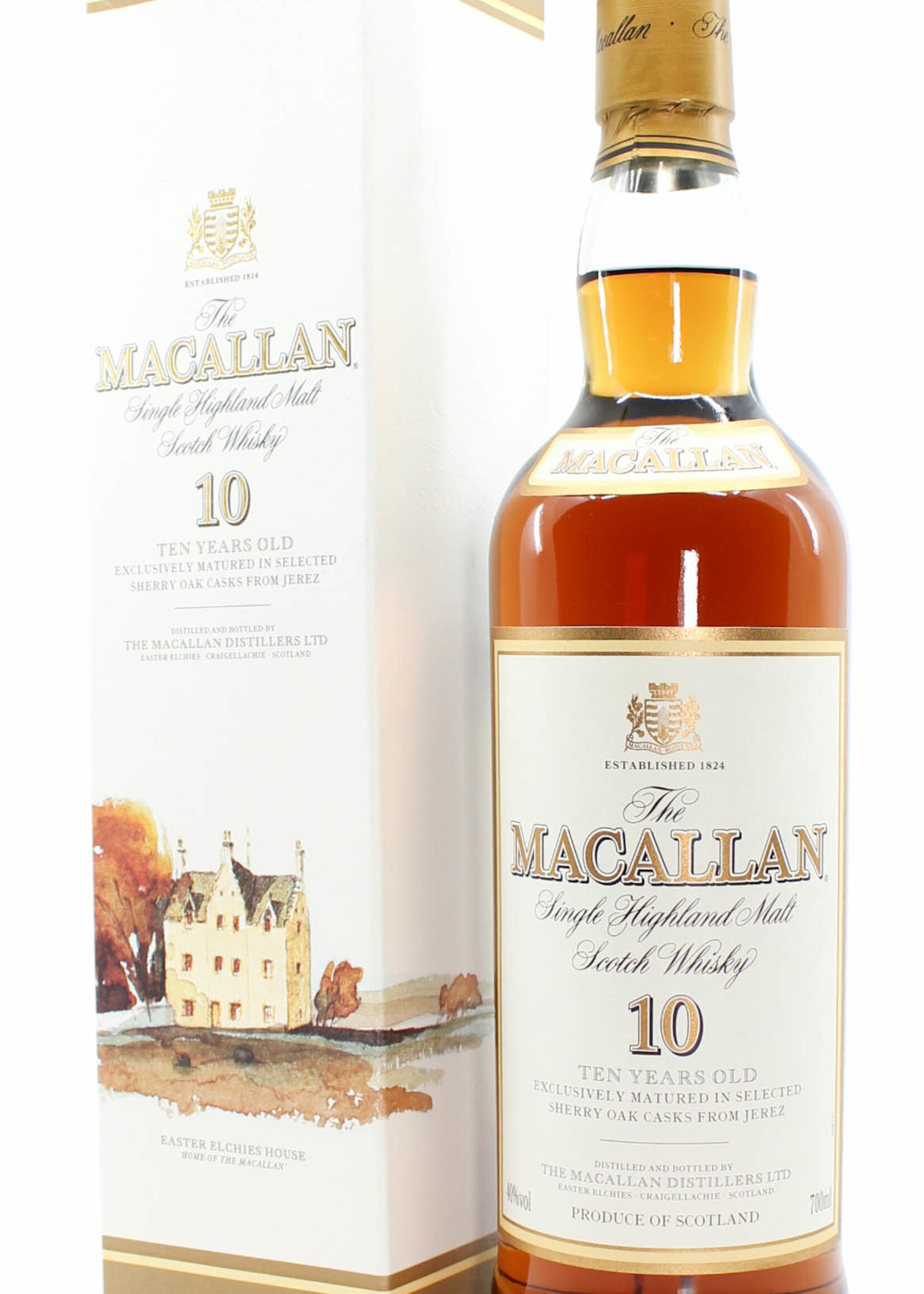 The Macallan Macallan 10 Years Old - Sherry Oak Casks From Jerez 40% (90s bottling)