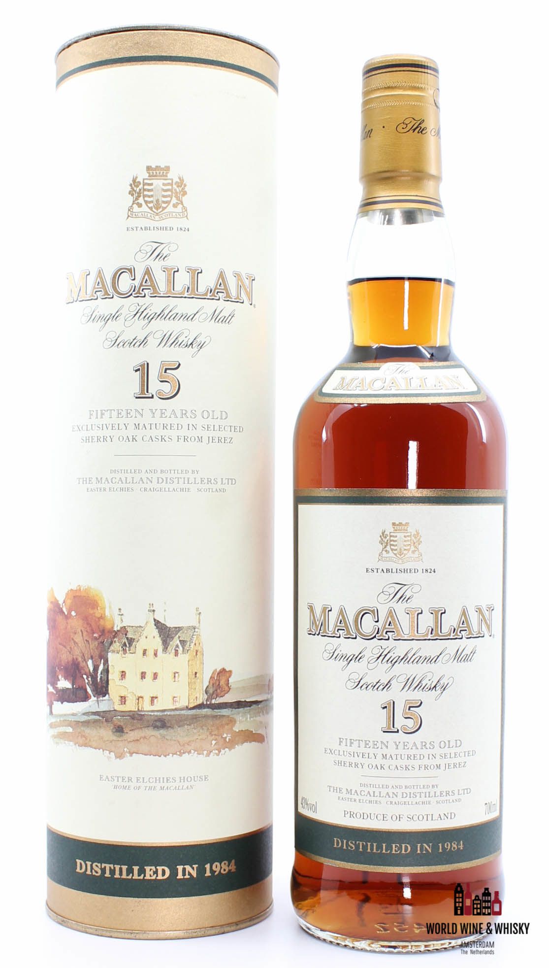 Macallan 15 Years Old 1984 - Sherry Oak Casks from Jerez 43% 700ml