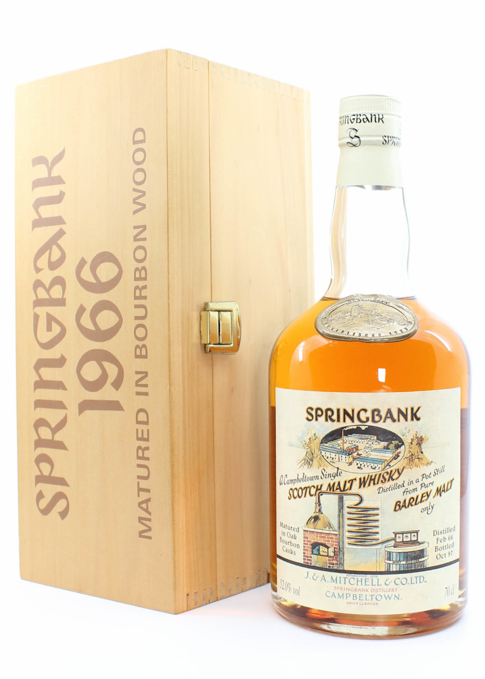 Springbank Springbank 31 Years Old 1966 1997 - Local Barley - Cask 1966 489 52%