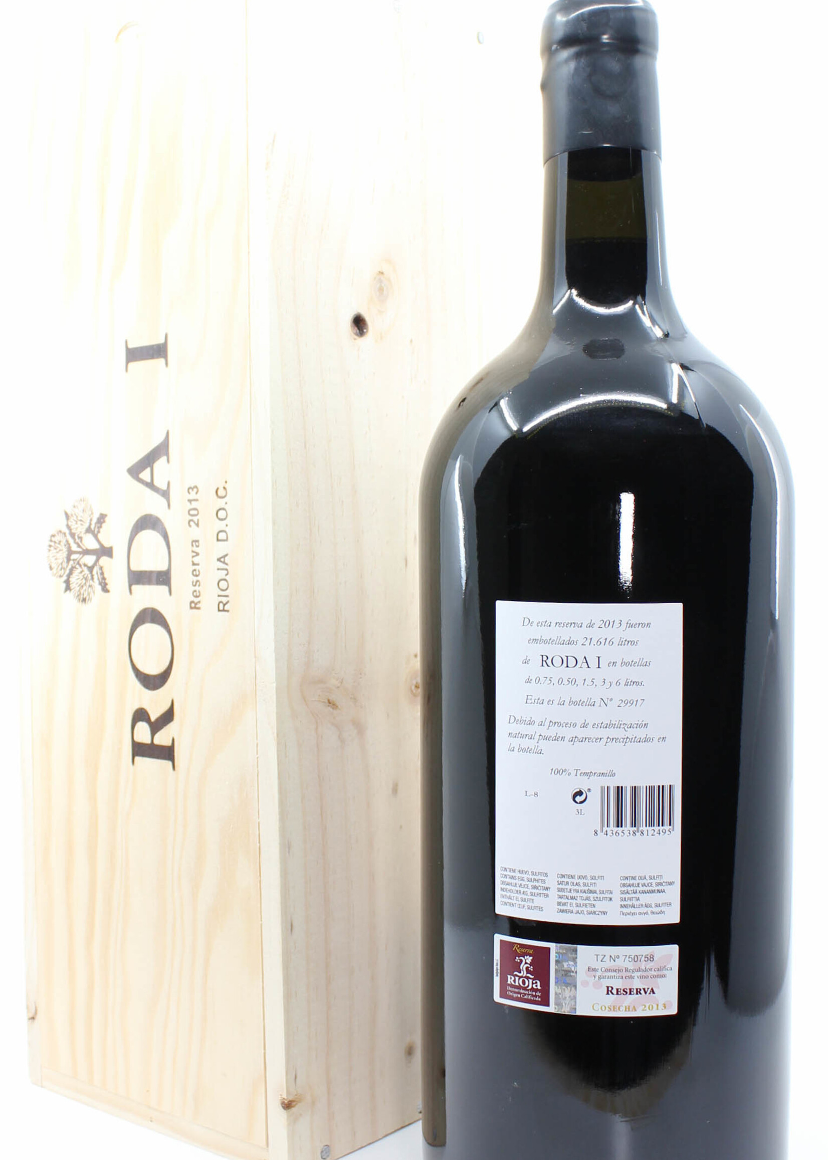 Bodega Roda Bodega Roda I 2013 - Reserva Rioja 14,5% 3 Liter (in OWC)