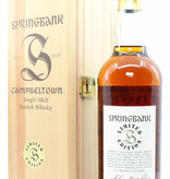 Springbank Springbank 25 Years Old 1998 - Millennium Bottling Limited Edition - Big Golden S 46%