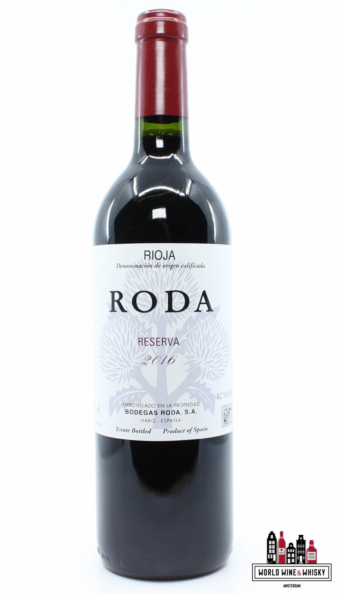 Bodega Roda Bodega Roda 2016 - Reserva Rioja 14,5%