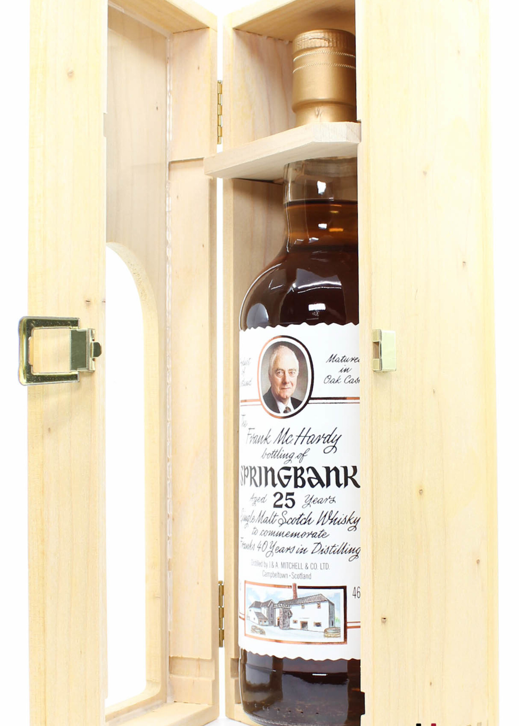 Springbank Springbank 25 Years Old - Frank McHardy bottling, 40 Years in Distilling 46% (1 of 610)