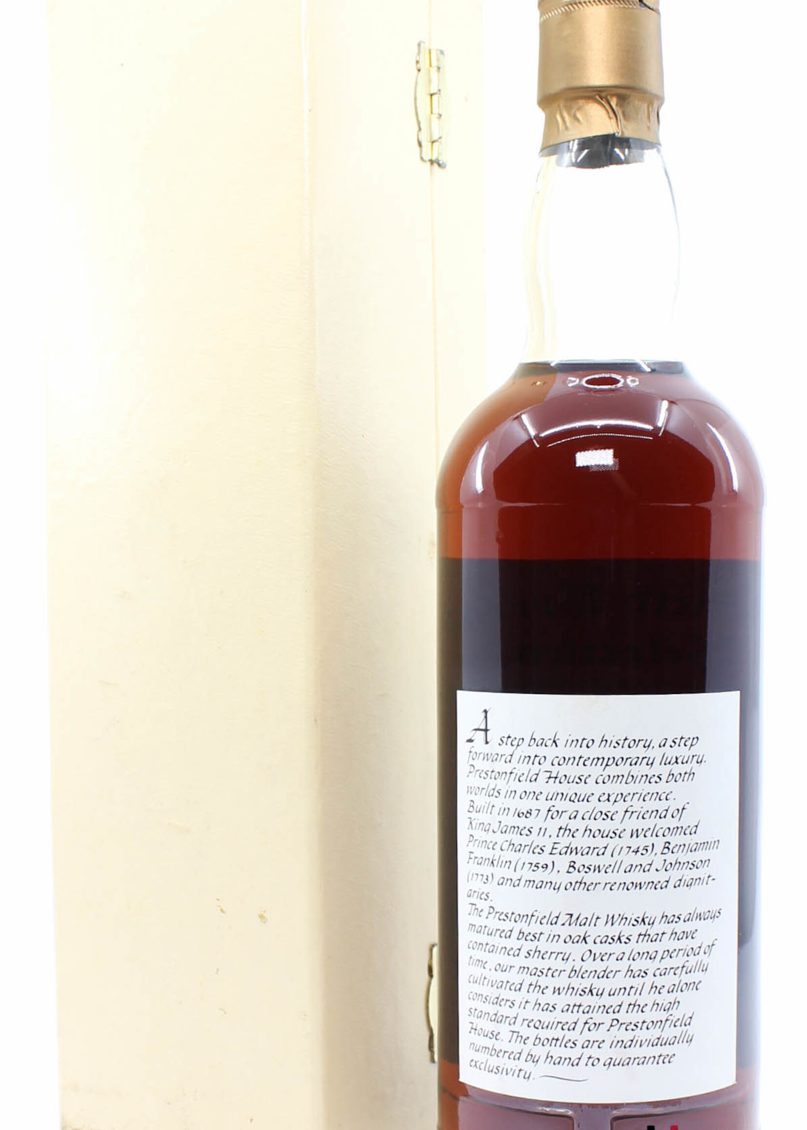 Springbank Springbank 20 Years Old 1967 - Prestonfield House - Cask 1472 - Signatory Vintage 46% 750ml