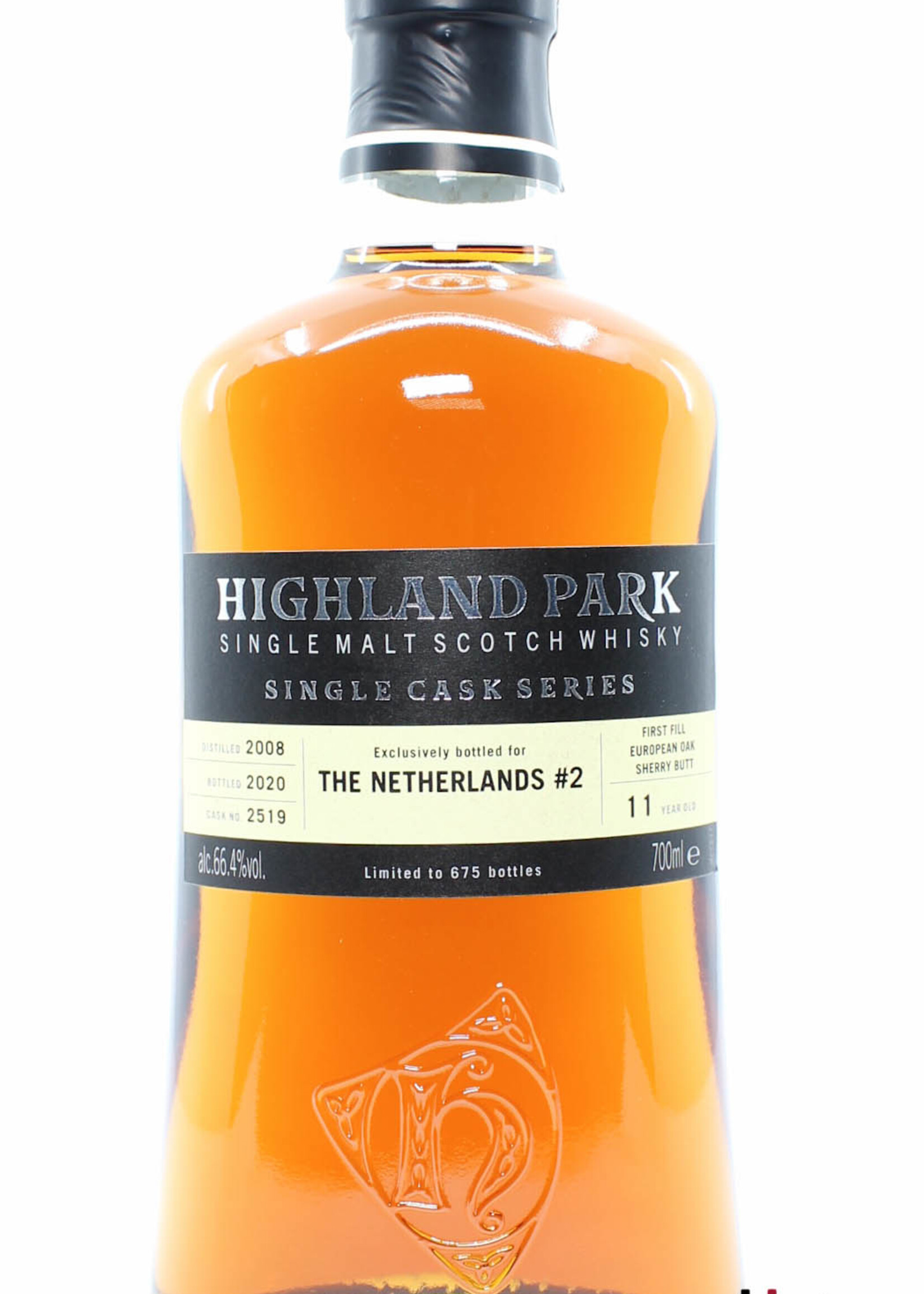 Highland Park Highland Park 11 Years Old 2008 2020 - Cask 2519 - Bottled for The Netherlands #2 66.4% (1 of 675)