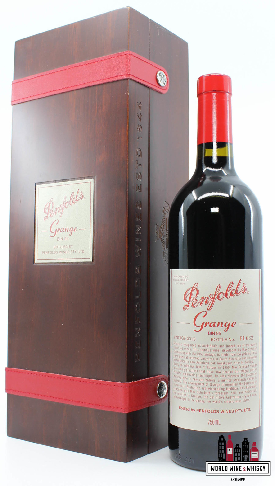 Penfolds Grange Bin 95 2010 (in luxury case) - World Wine & Whisky