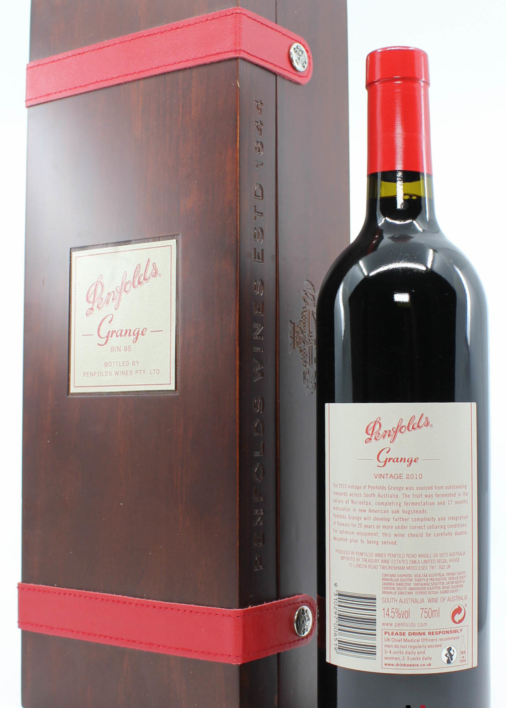 Penfolds Penfolds Grange Bin 95 2010 (in luxury case)