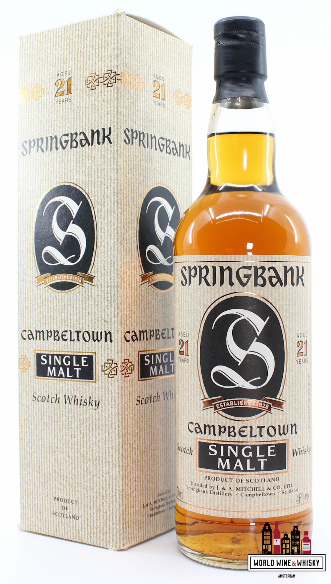 Springbank 21 Years Old 1998 - Campbeltown Single Malt 46% 700ml (1 of 2400)