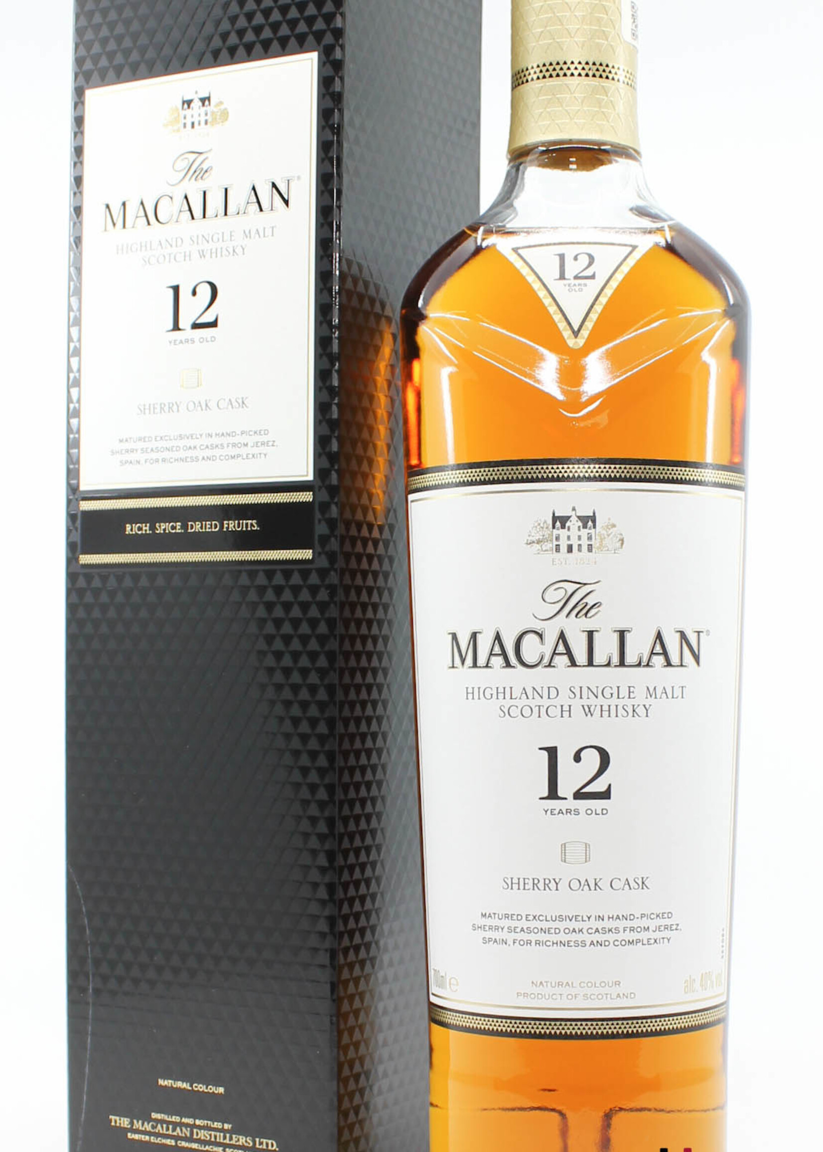 The Macallan Macallan 12 Years Old - Sherry Oak Cask 40%
