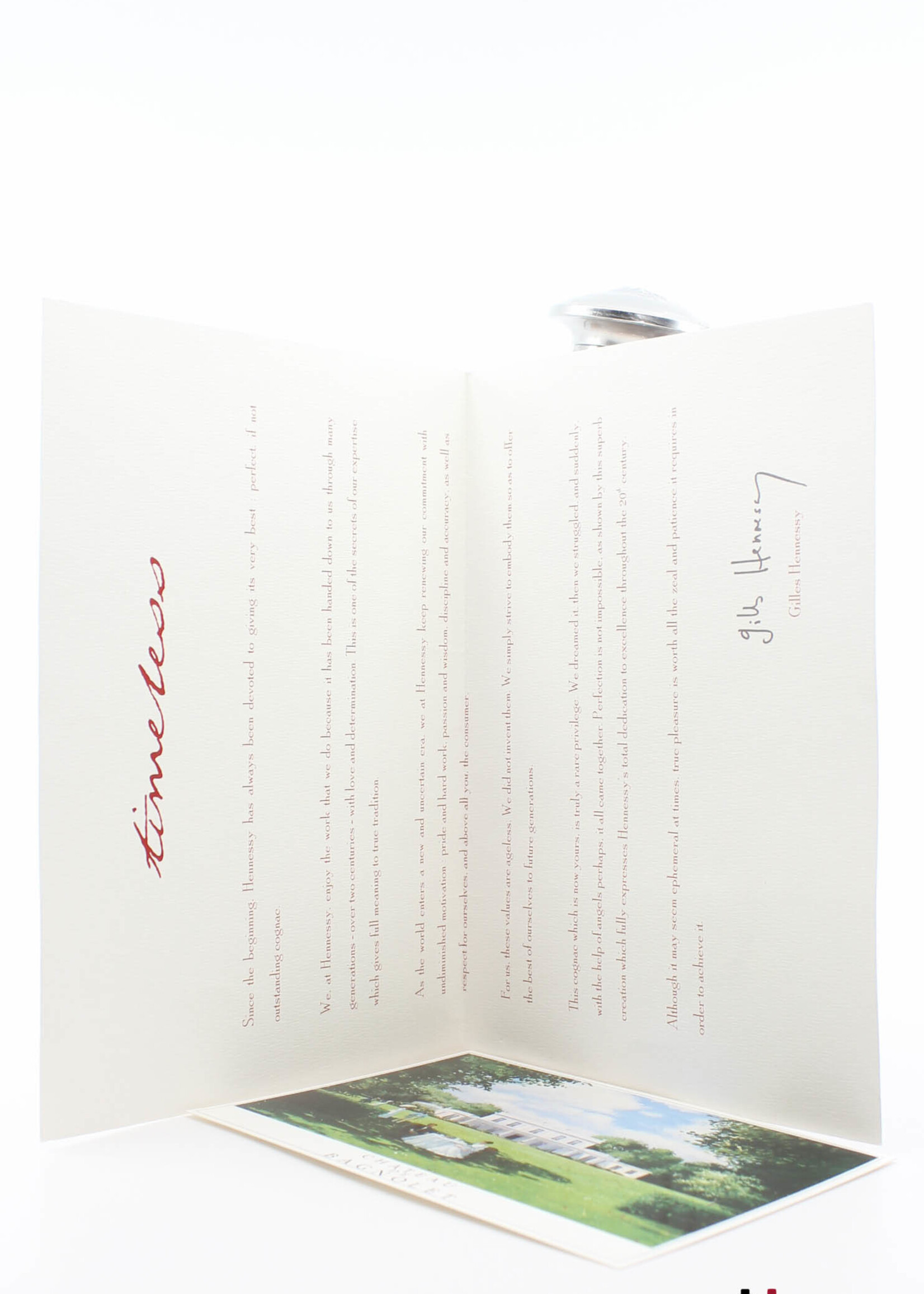 Hennessy Hennessy Timeless - Baccarat Crystal Decanter 43,5% (1 of 2000)