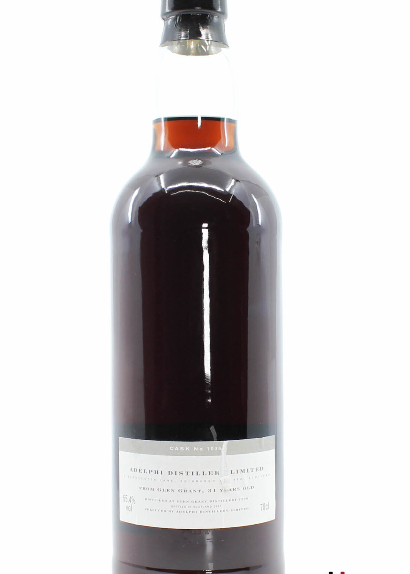 Glen Grant Glen Grant 31 Years Old 1970 2001 - Cask 1036 - Adelphi Limited 55.4% (1 of 485)