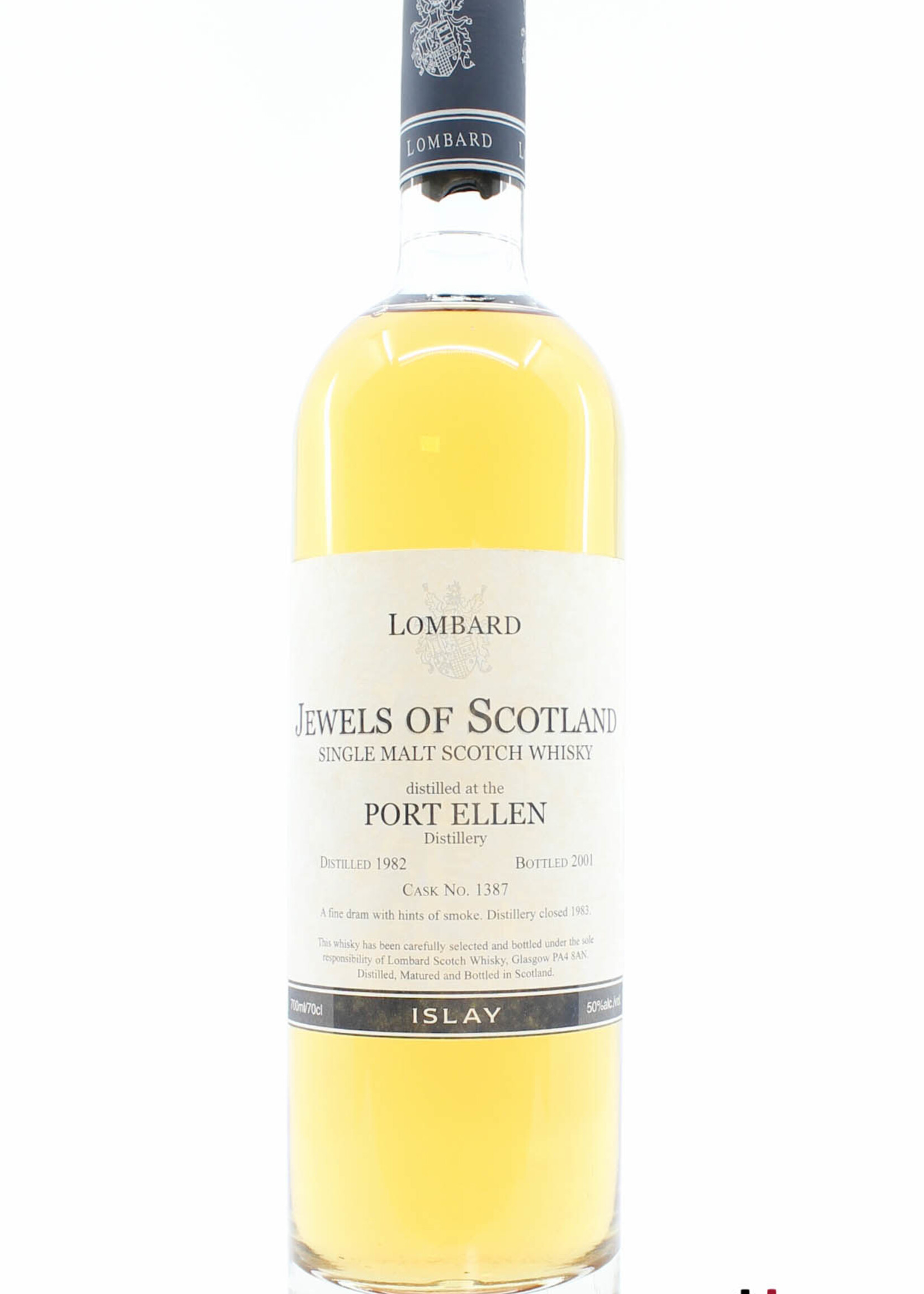 Port Ellen Port Ellen 1982 2001 - Cask 1387 - Jewels of Scotland - Lombard 50% (Closed Distillery)