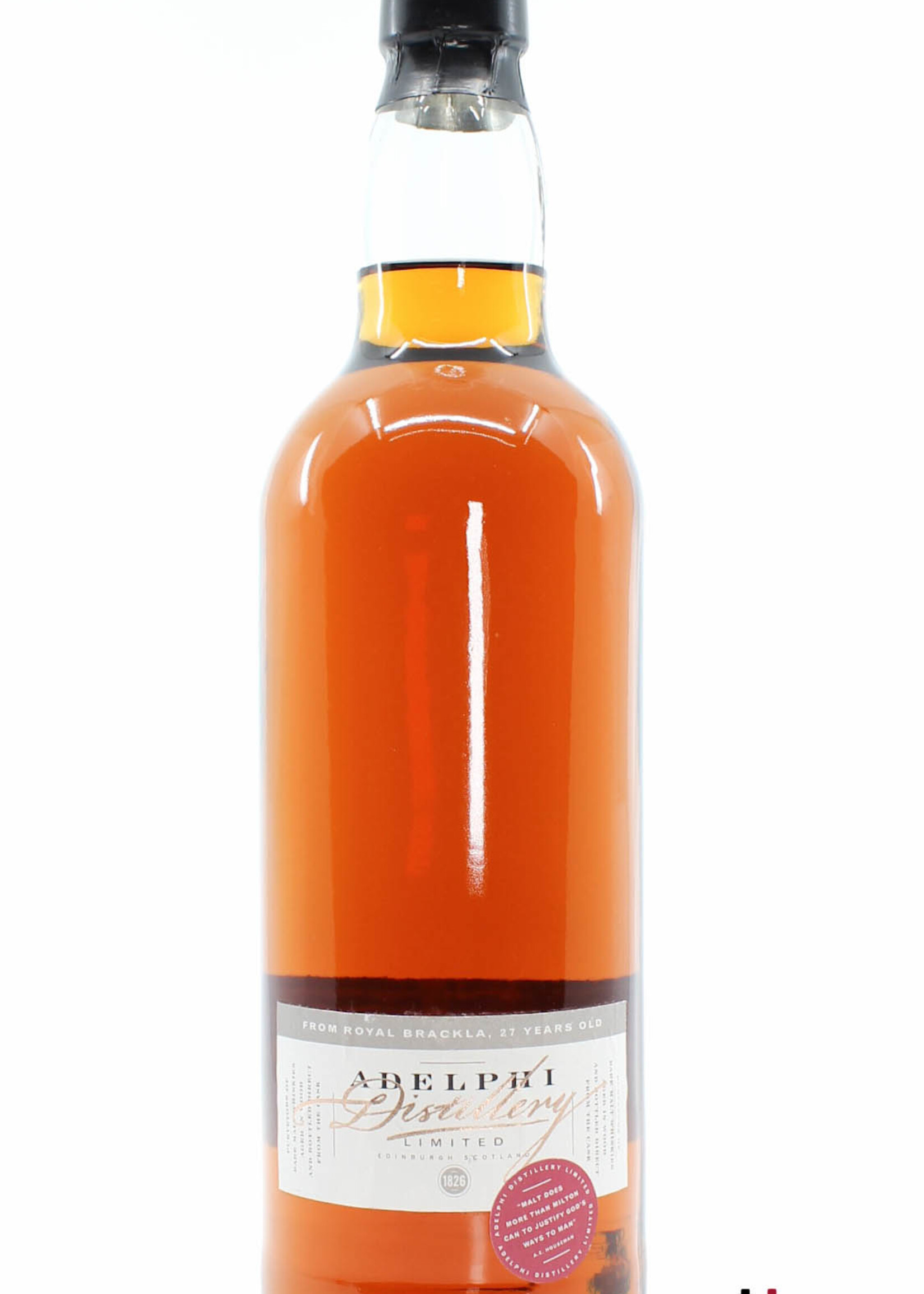 Royal Brackla Royal Brackla 27 Years Old 1975 2002 - Cask 5467 - Adelphi Limited 59.5% (1 of 189)