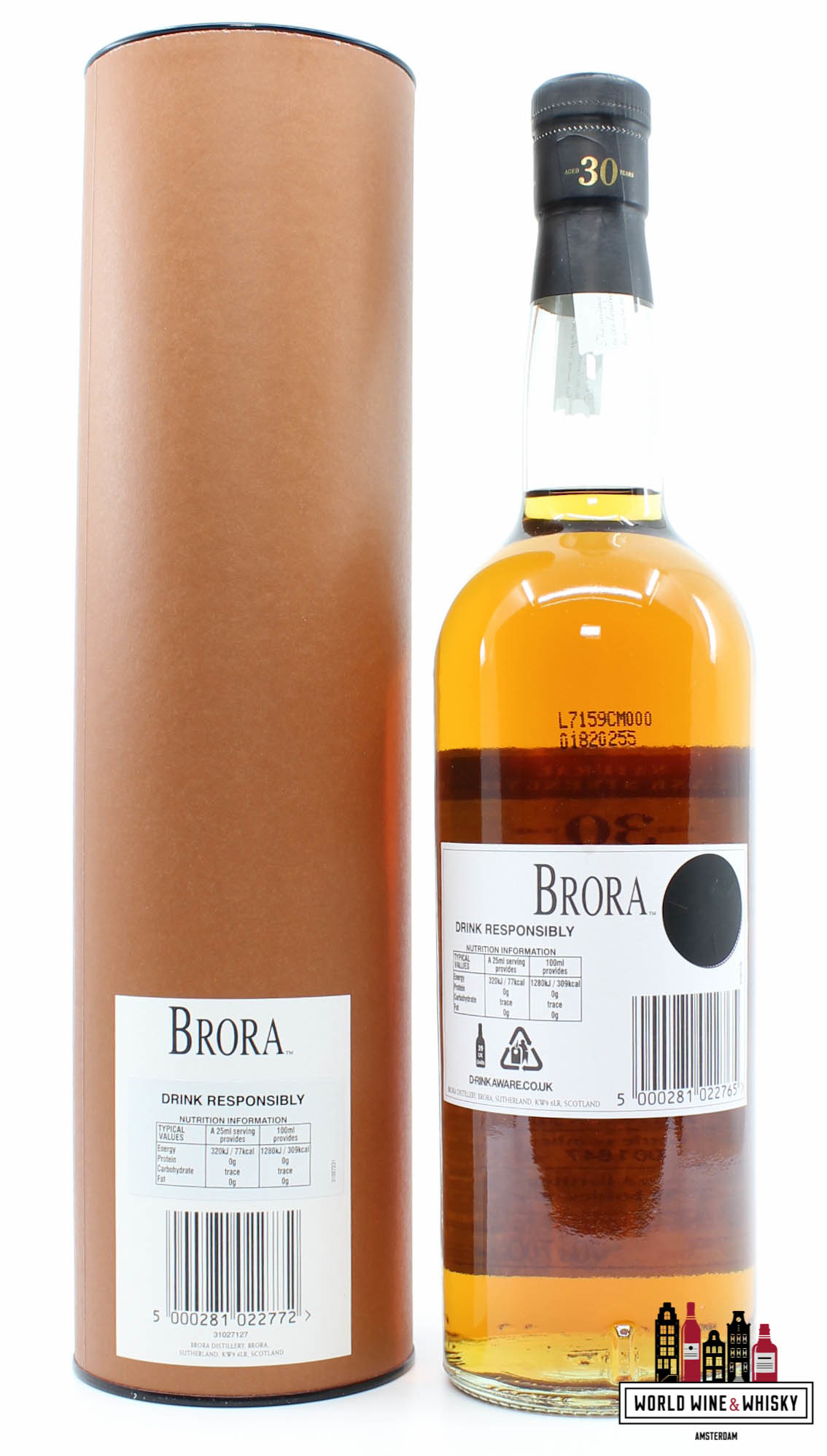 Brora Brora 30 Years Old 1977 2007 6th Release - Closed Distillery 55.7% (1 of 2958)