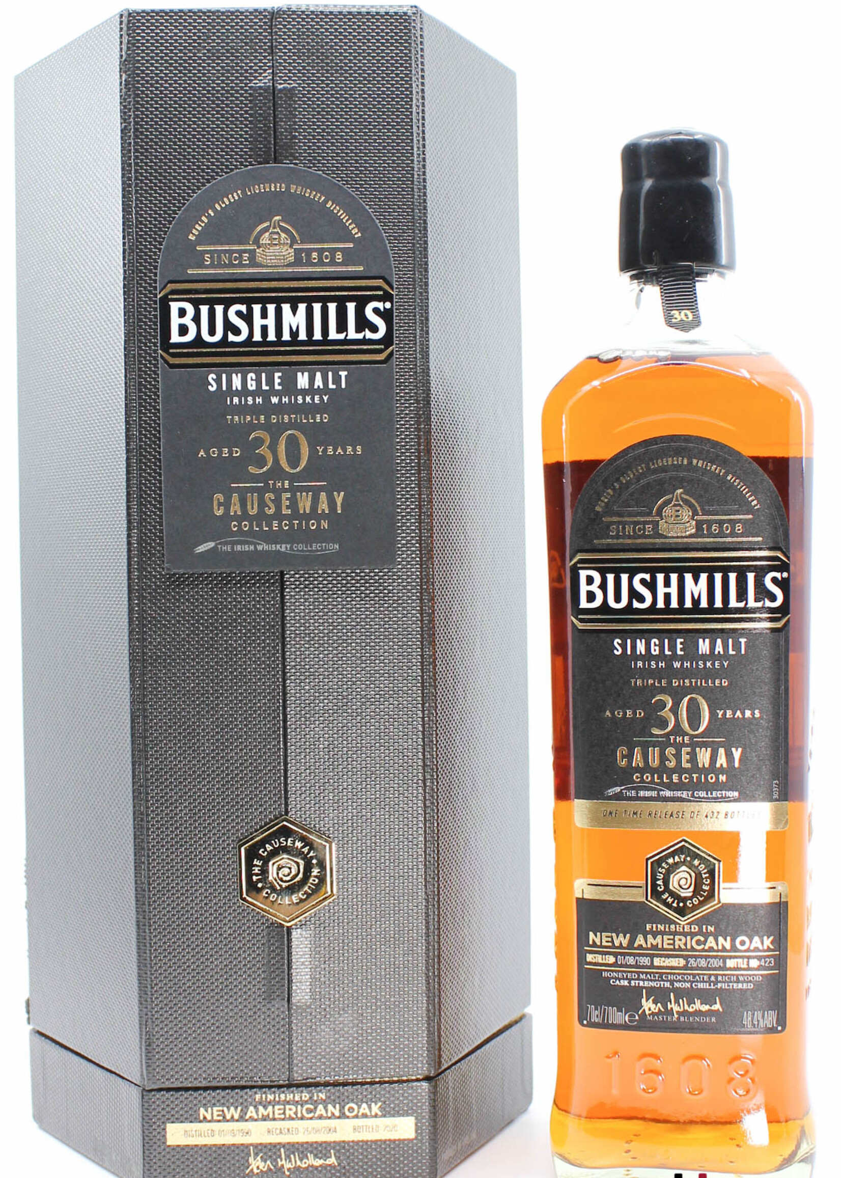 Bushmills Bushmills 30 Years Old 1990 2020 - The Causeway Collection 48.4% (1 of 432)