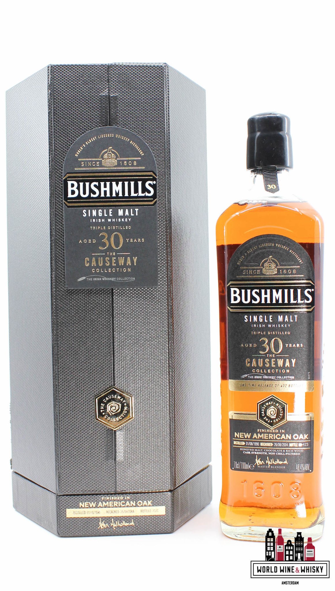 Bushmills Bushmills 30 Years Old 1990 2020 - The Causeway Collection 48.4% (1 of 432)