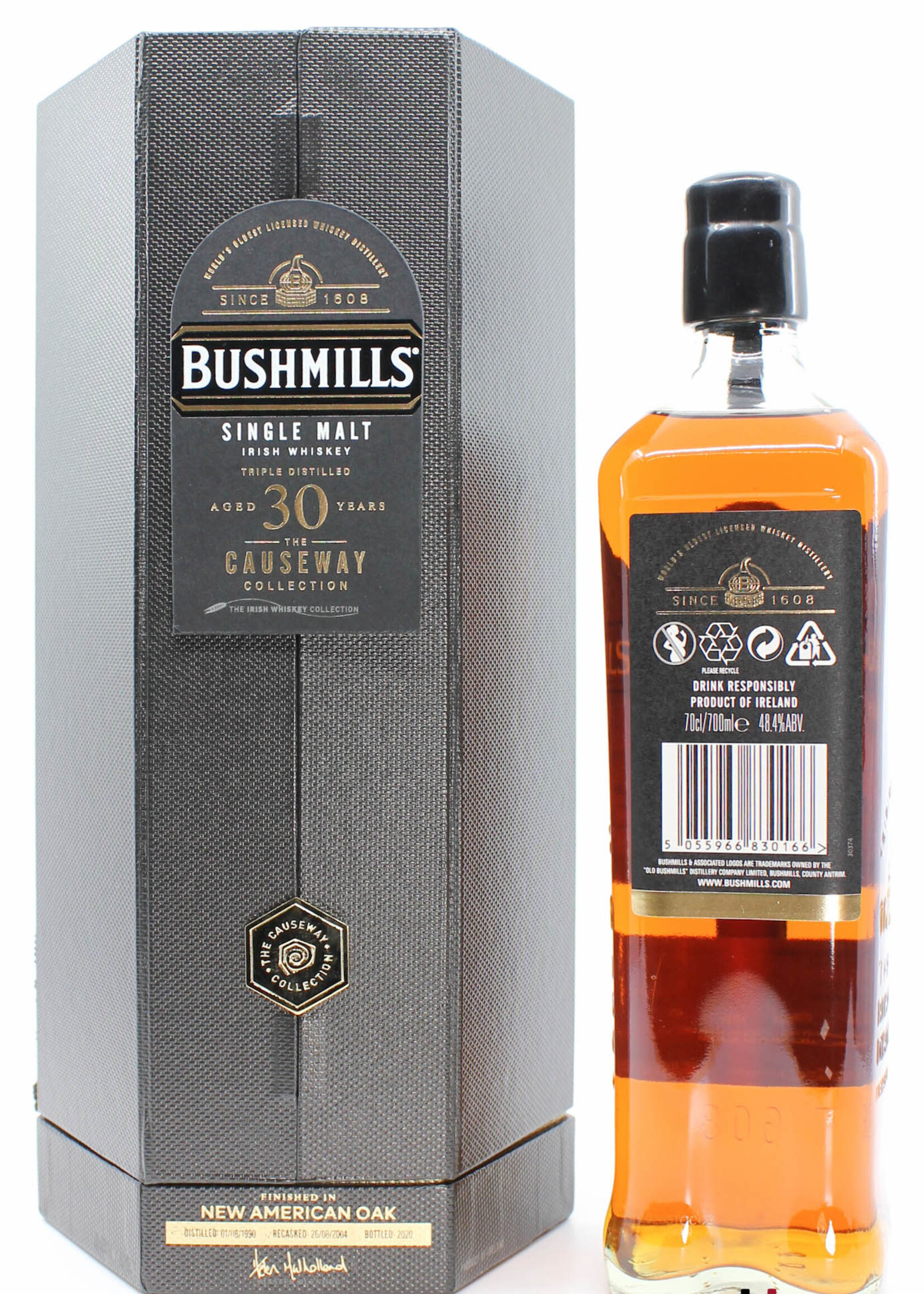 Bushmills Bushmills 30 Years Old 1990 2020 - The Causeway Collection 48.4% (1 of 432)