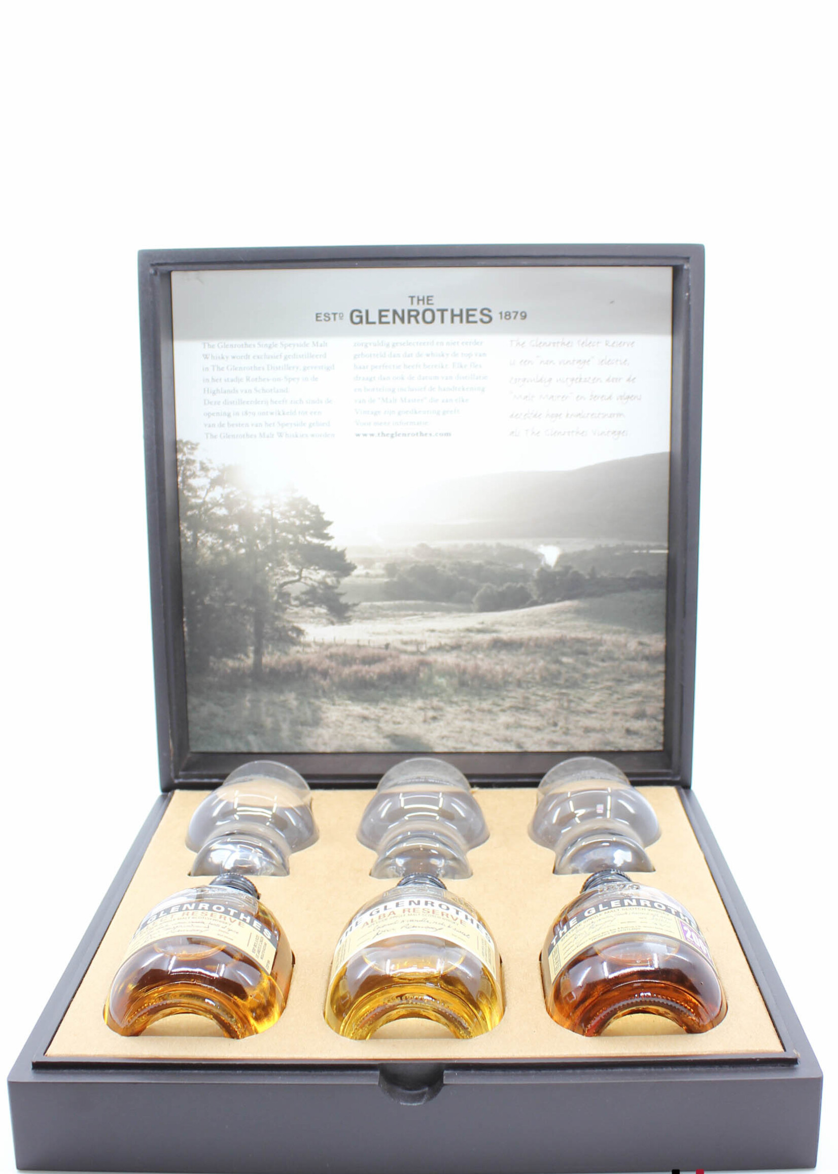 Glenrothes Glenrothes Gift Pack - The Secret of the Glenrothes  (3 x 100ml + glasses)