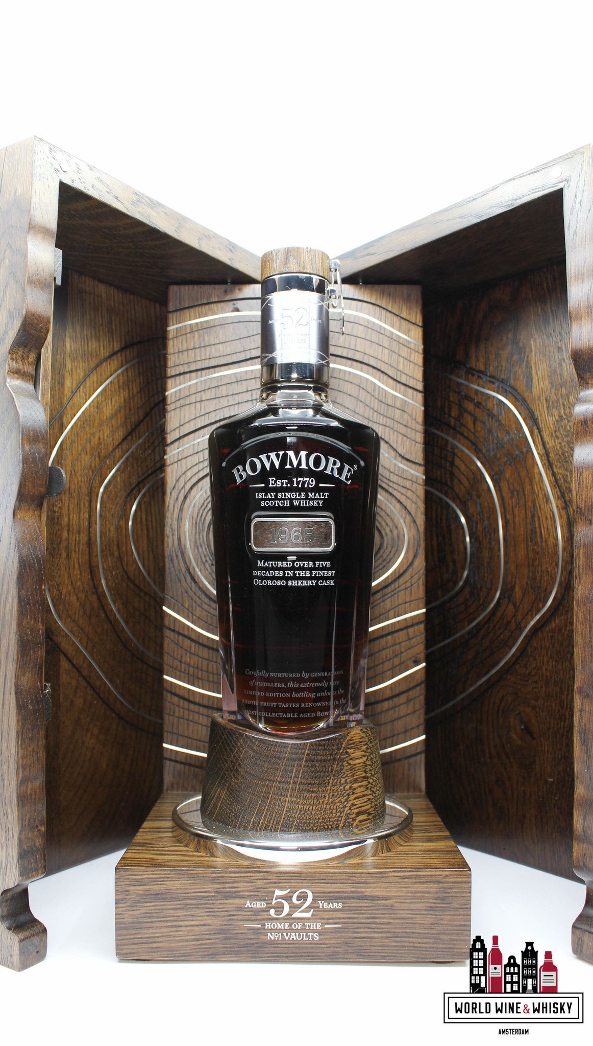 Bowmore Bowmore 52 Years Old 1965 2018 42% (1 of 232) - Full Set