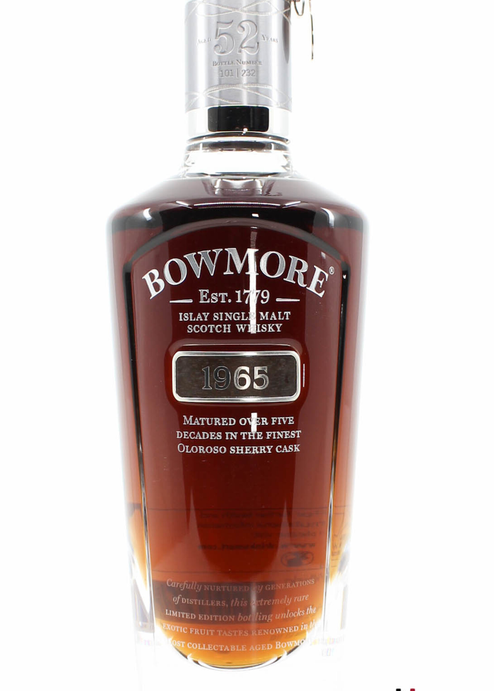 Bowmore Bowmore 52 Years Old 1965 2018 42% (1 of 232) - Full Set