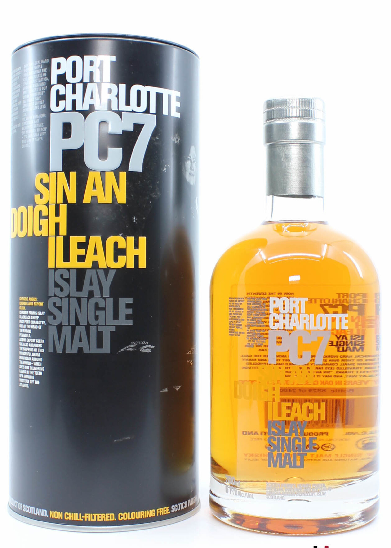 Bruichladdich Bruichladdich Port Charlotte 7 Years Old 2001 2008 - PC7 - Sin An Doigh Ileach 61% (1 of 24000)