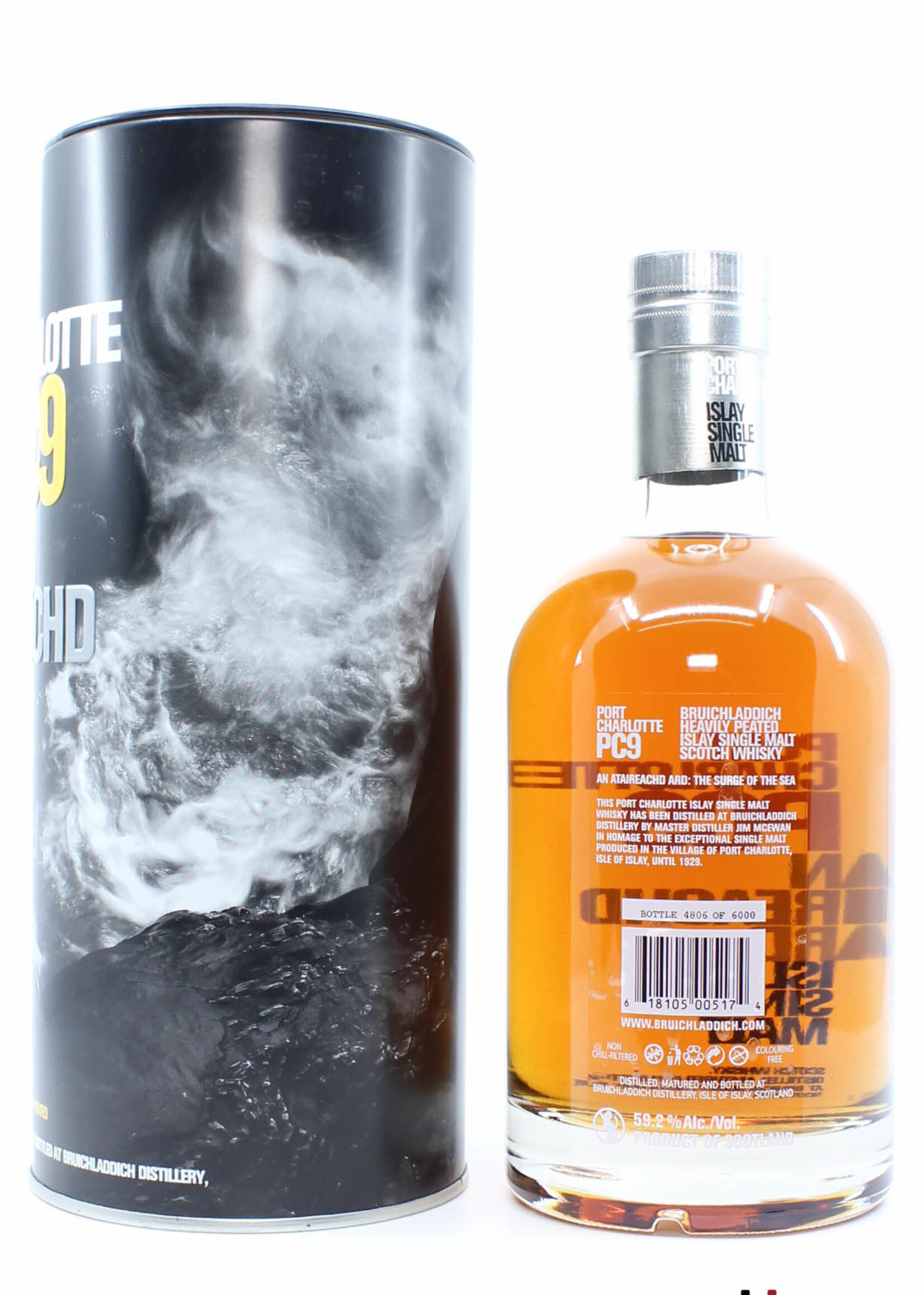Bruichladdich Bruichladdich Port Charlotte 9 Years Old 2002 2011 - PC9 - An Ataireachd Ard 59.2% (1 of 6000)