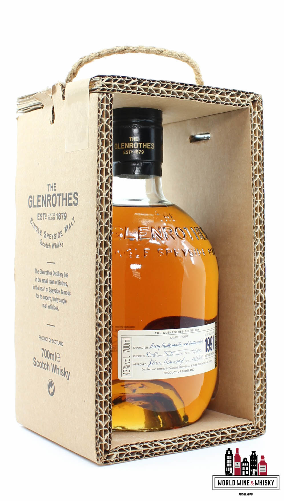 Glenrothes Glenrothes 15 Years Old 1991 2007 43%