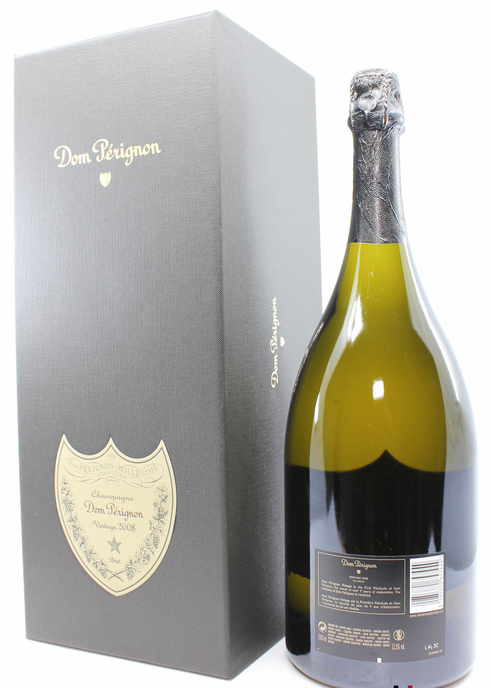 Dom Perignon Dom Perignon 2008 Vintage Magnum - Champagne Brut 1,5 liter - (in luxury giftbox)