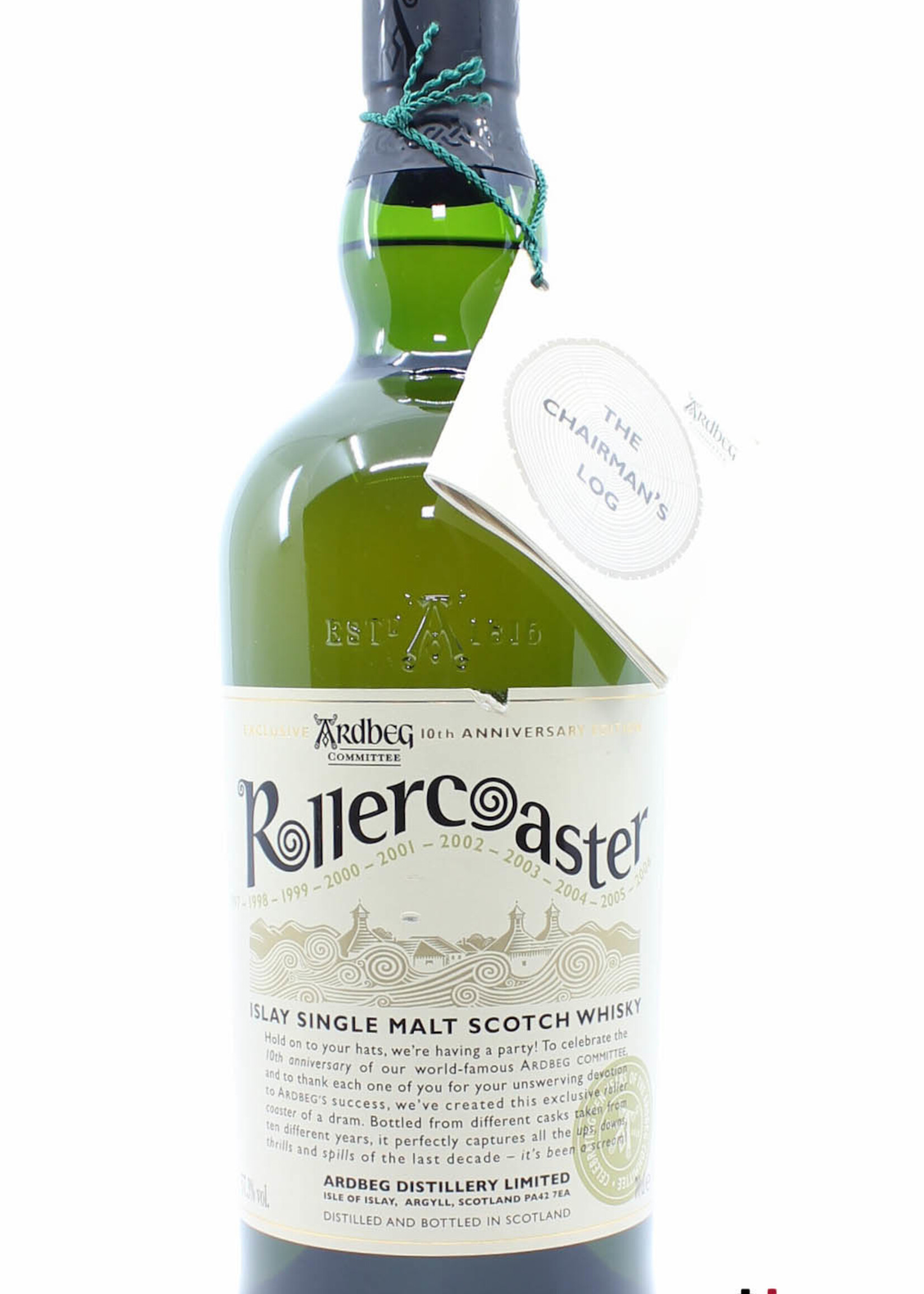 Ardbeg Ardbeg Rollercoaster 2009 - 10th Anniversary Committee Bottling 57.3% (1 of 12000)