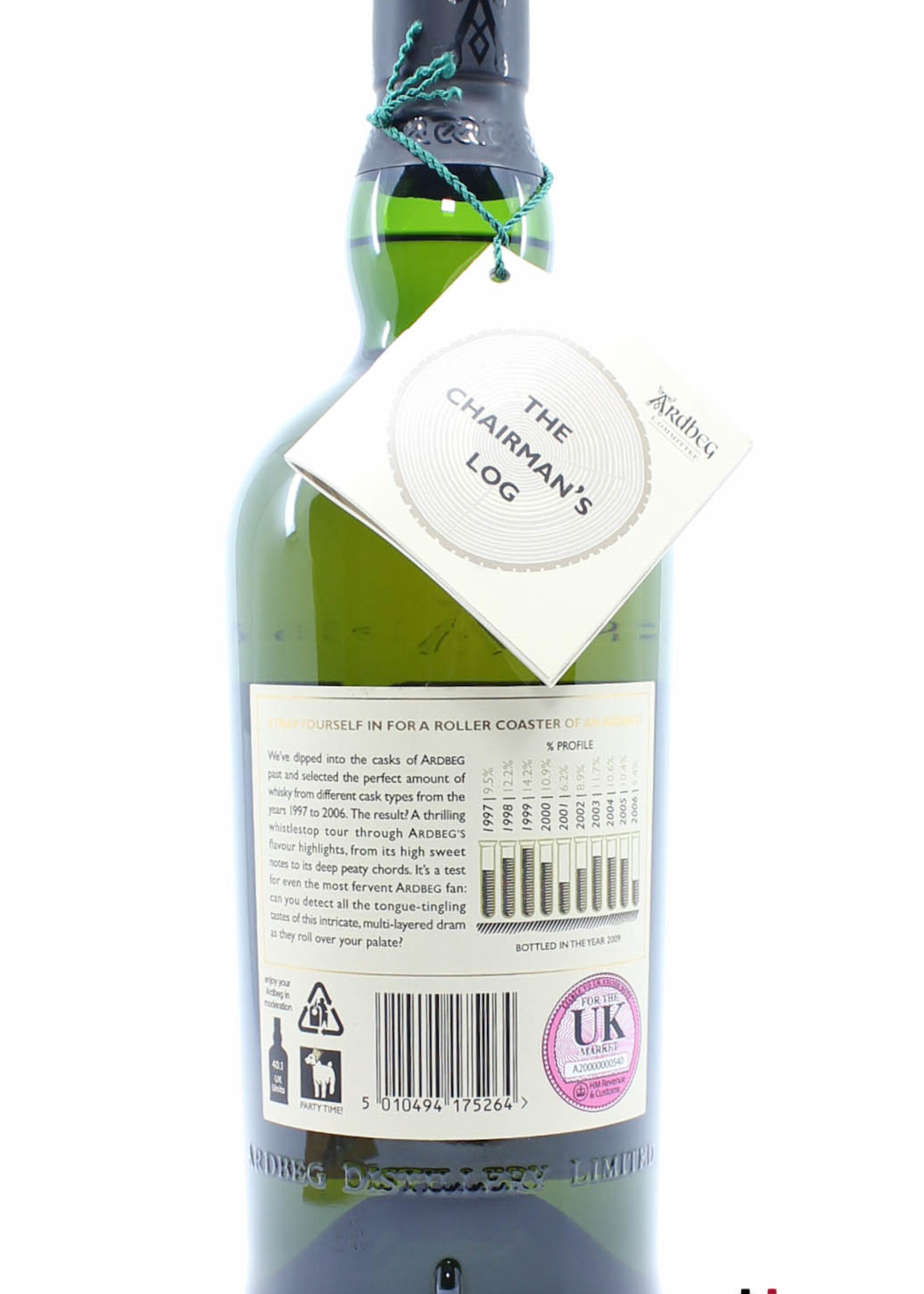 Ardbeg Ardbeg Rollercoaster 2009 - 10th Anniversary Committee Bottling 57.3% (1 of 12000)