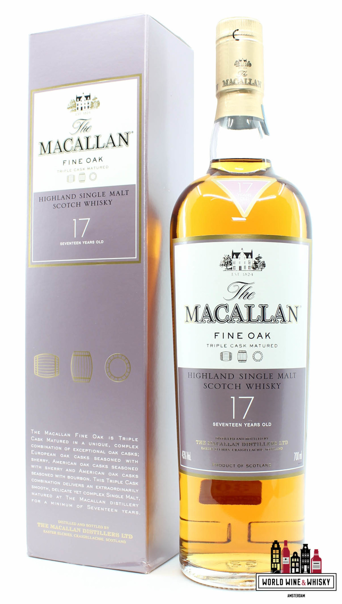 Macallan Macallan 17 Years Old 2009 - Fine Oak Triple Cask Matured 43%