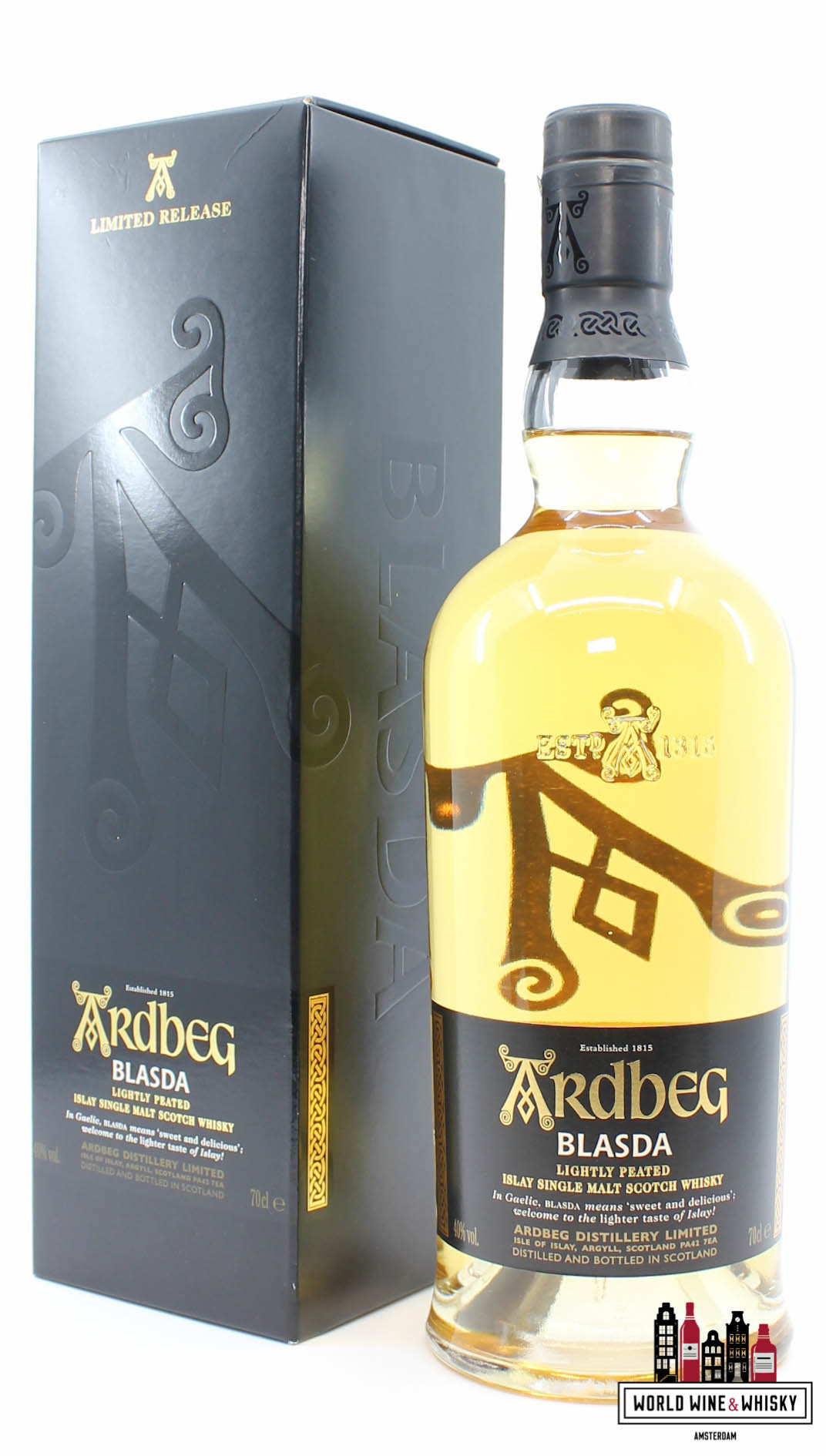 Ardbeg Blasda Limited Release 40 1 Of World Wine Whisky