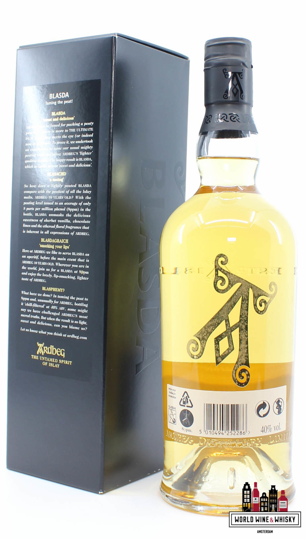 Ardbeg Blasda Limited Release 40 1 Of World Wine Whisky