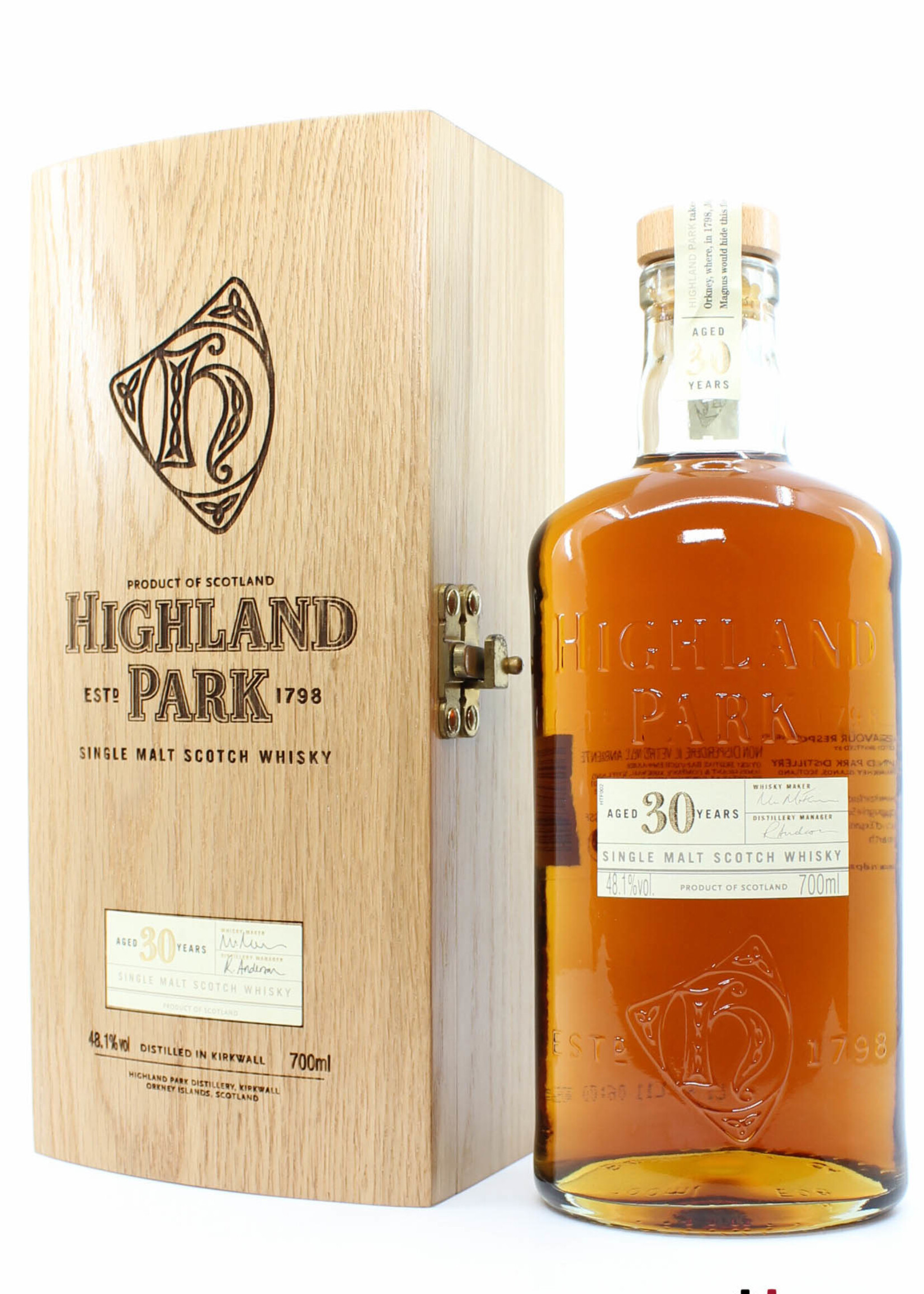 Highland Park Highland Park 30 Years Old 48.1% (in luxury wooden case)