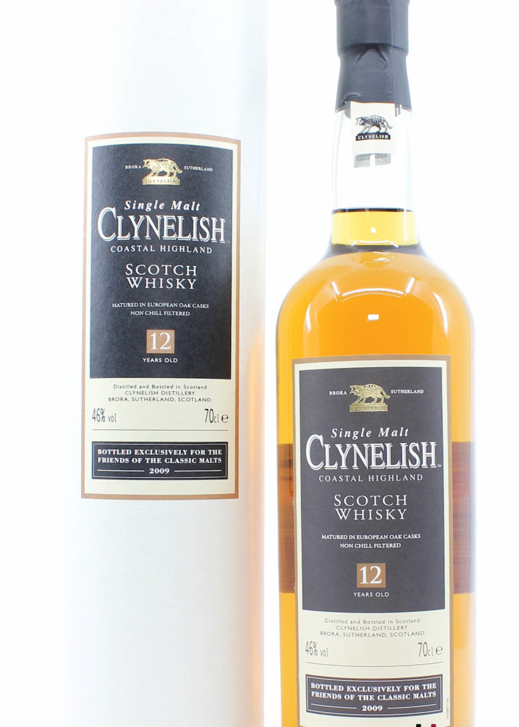 Clynelish Clynelish 12 Years Old 2009 46% (Exclusively bottled for the Friends of the Classic Malts)