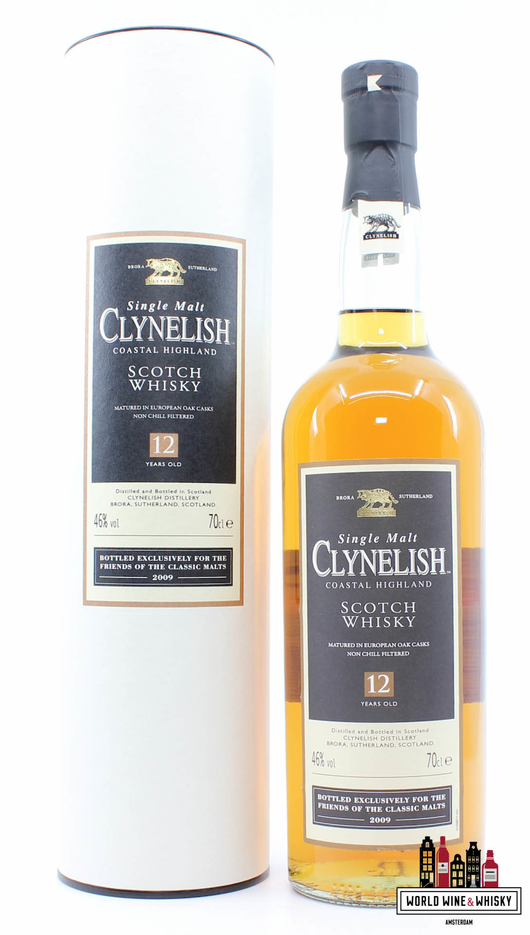 Clynelish Clynelish 12 Years Old 2009 46% (Exclusively bottled for the Friends of the Classic Malts)