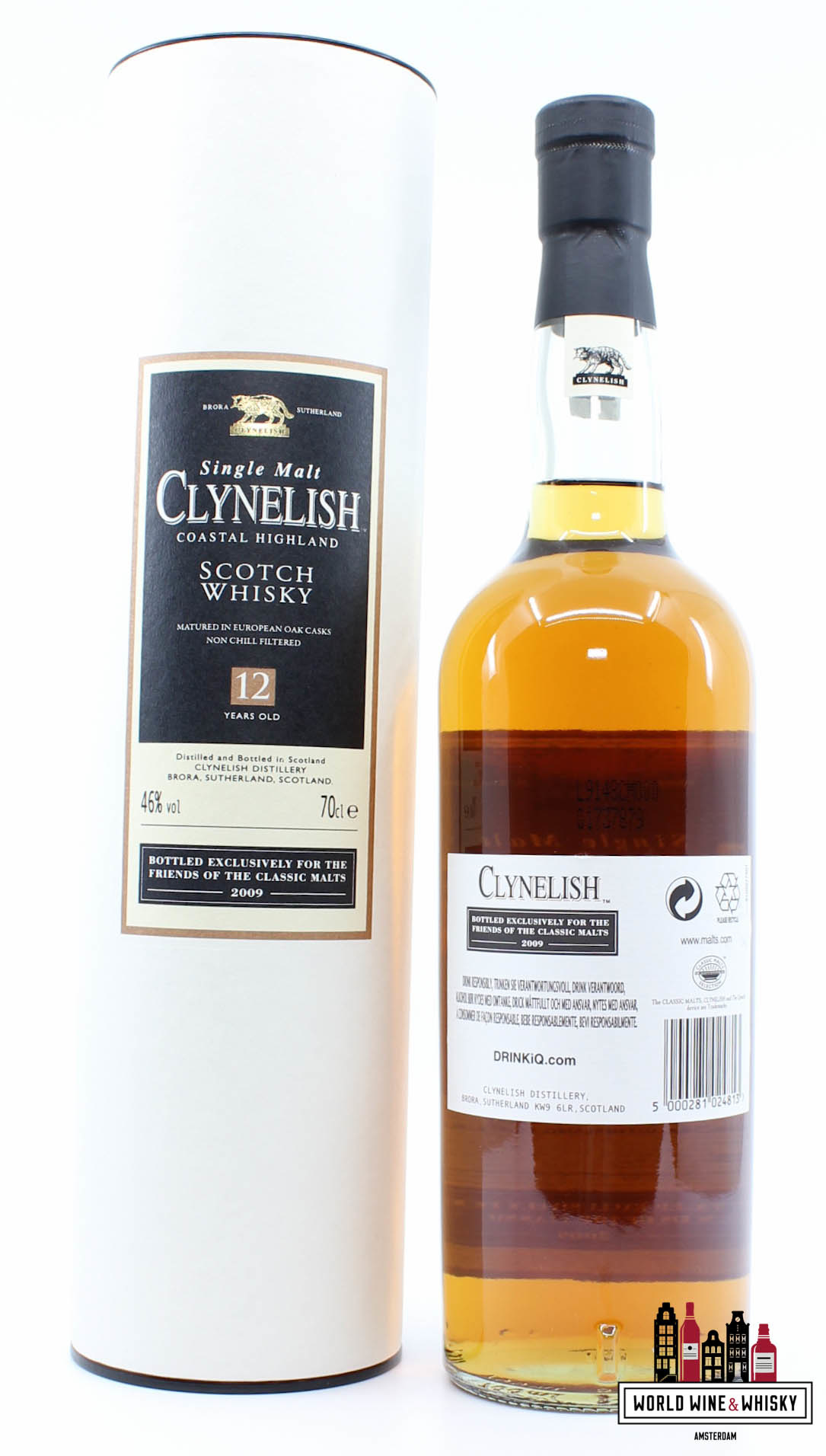 Clynelish Clynelish 12 Years Old 2009 46% (Exclusively bottled for the Friends of the Classic Malts)