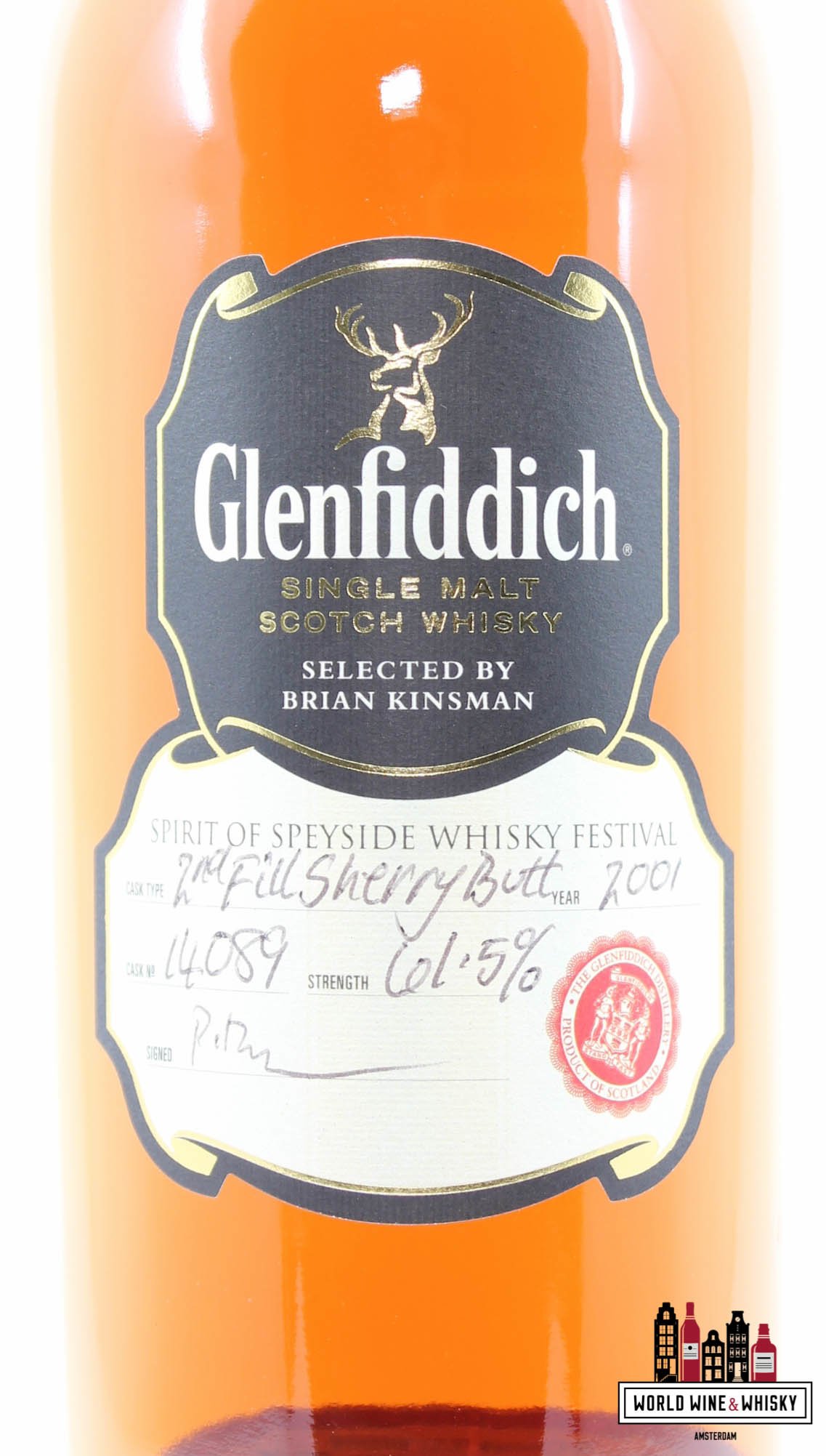 Glenfiddich Glenfiddich 2001 2016 - Spirit of Speyside Whisky Festival - Cask 14089 61.5% (1 of 620)