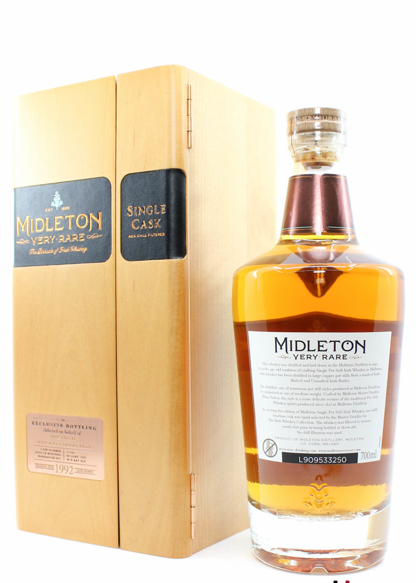 Midleton Midleton Single Cask 1992 - Cask 31461 - The Irish Whiskey Collection 56% (1 of 120)