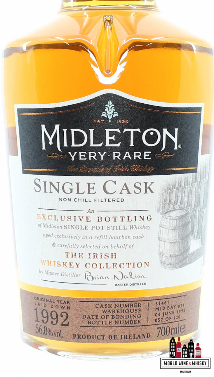 Midleton Midleton Single Cask 1992 - Cask 31461 - The Irish Whiskey Collection 56% (1 of 120)