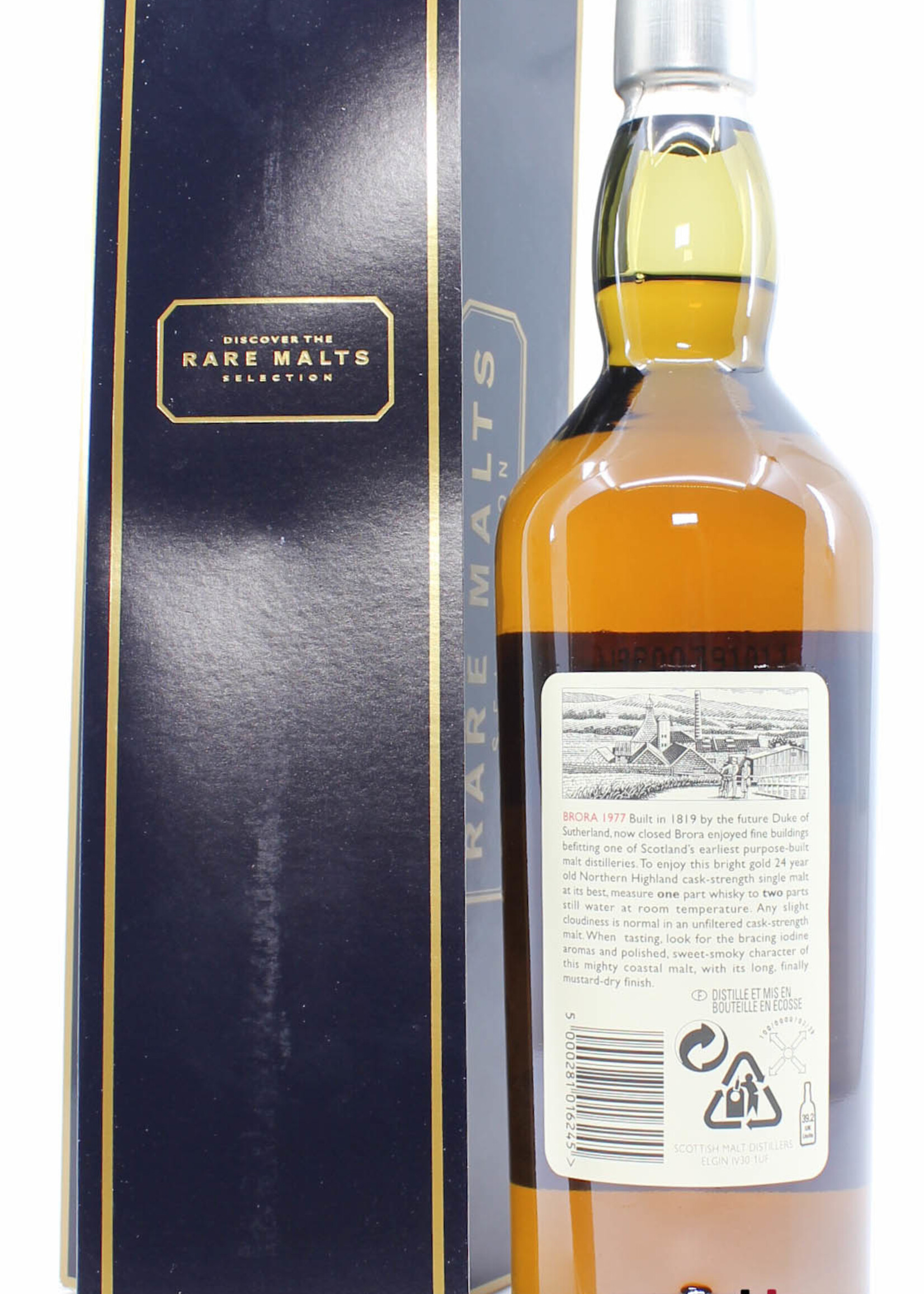 Brora Brora 24 Years Old 1977 2001 - Rare Malts Selection - Natural Cask Strength - 1 of 6000 56.1% (Closed Distillery)